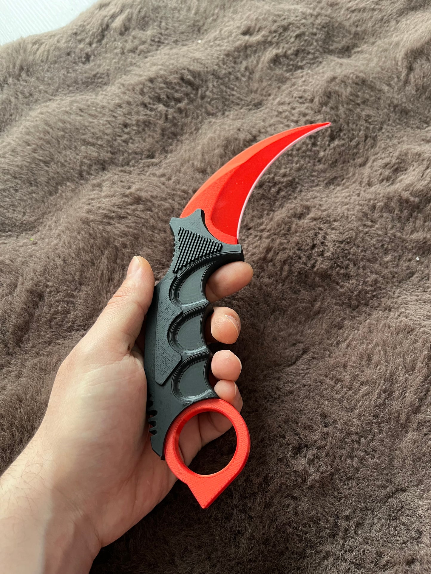 RUBY RED Karambit Toy
