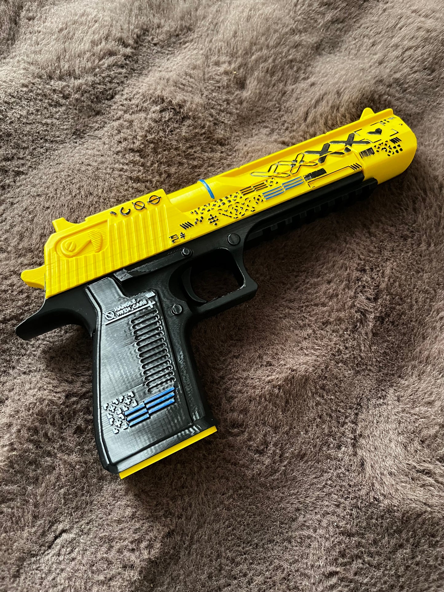 Yellow Print Deagle Toy