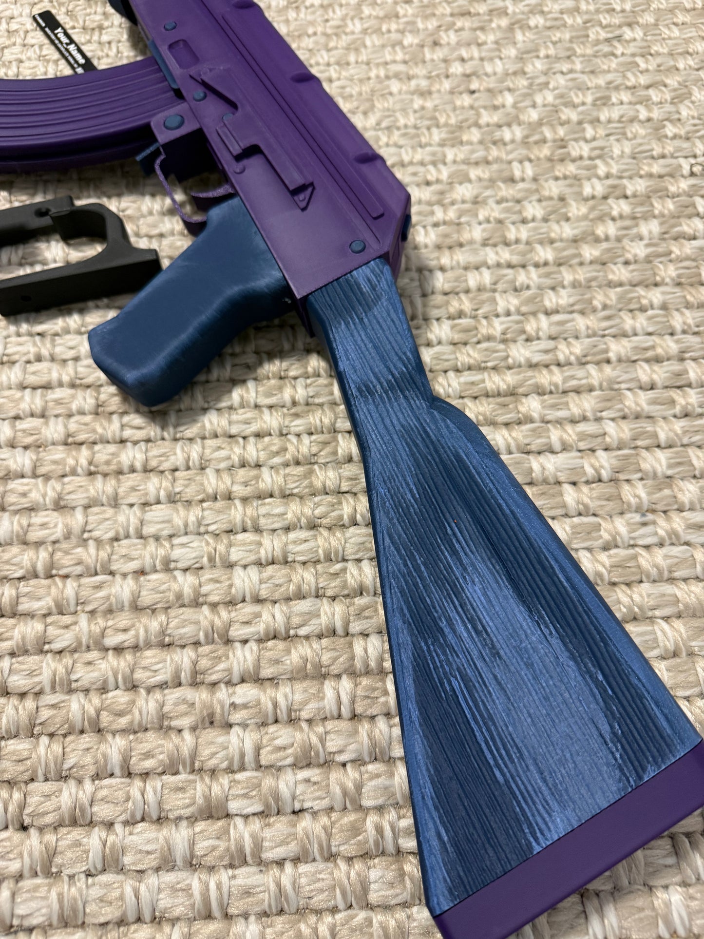 Midnight AK-47 Toy
