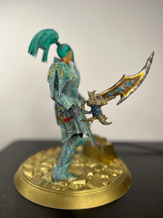 Warrior Trophy Blue Steel Armour