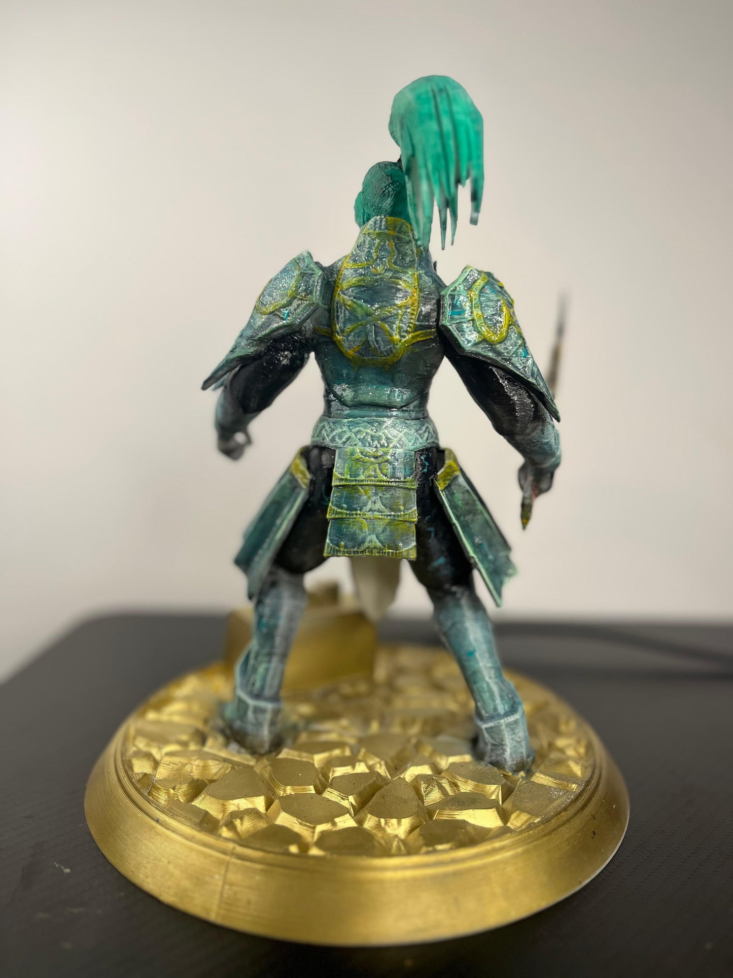 Warrior Trophy Blue Steel Armour