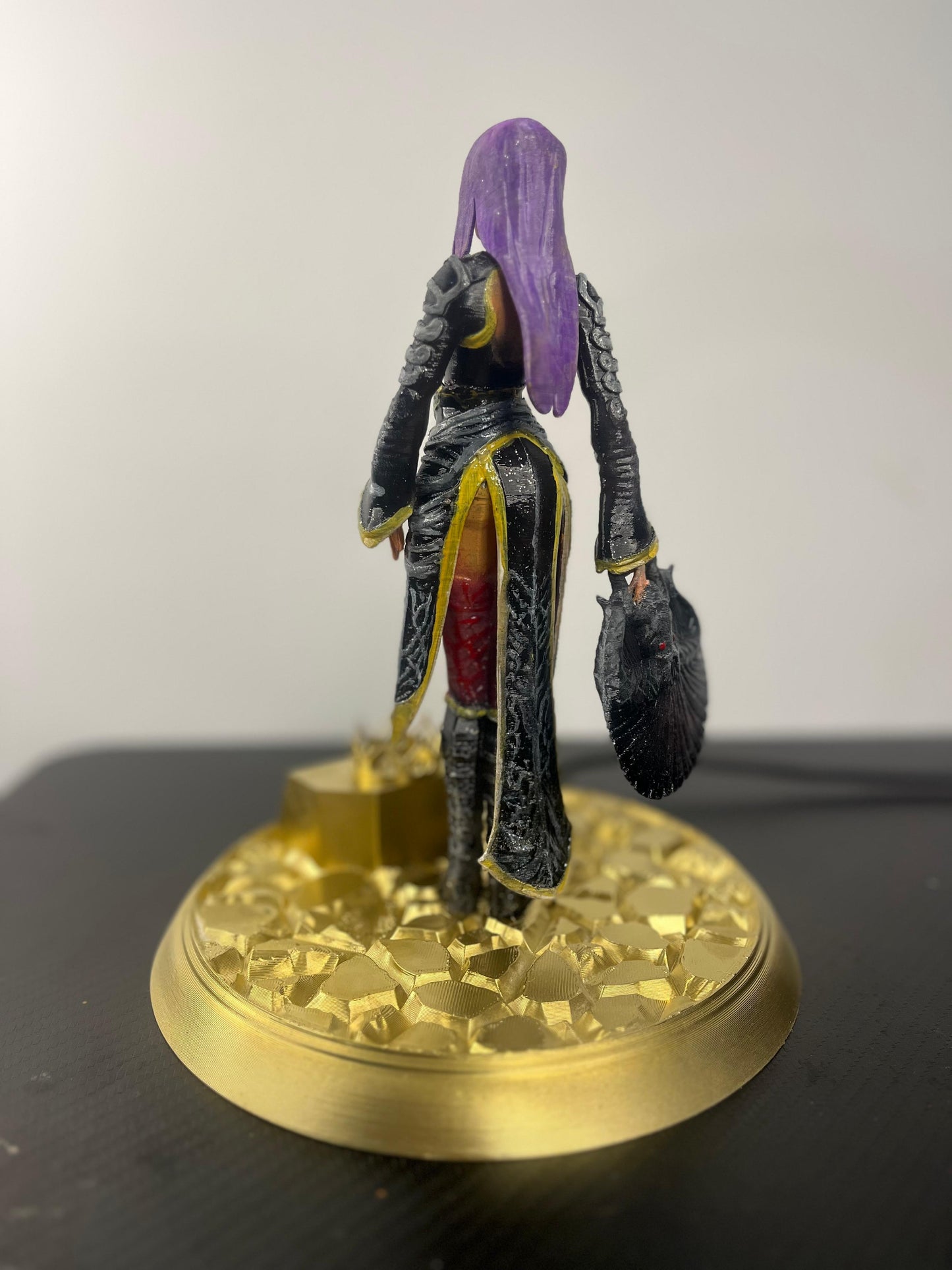 Female Shaman Trophy Black Clothing
