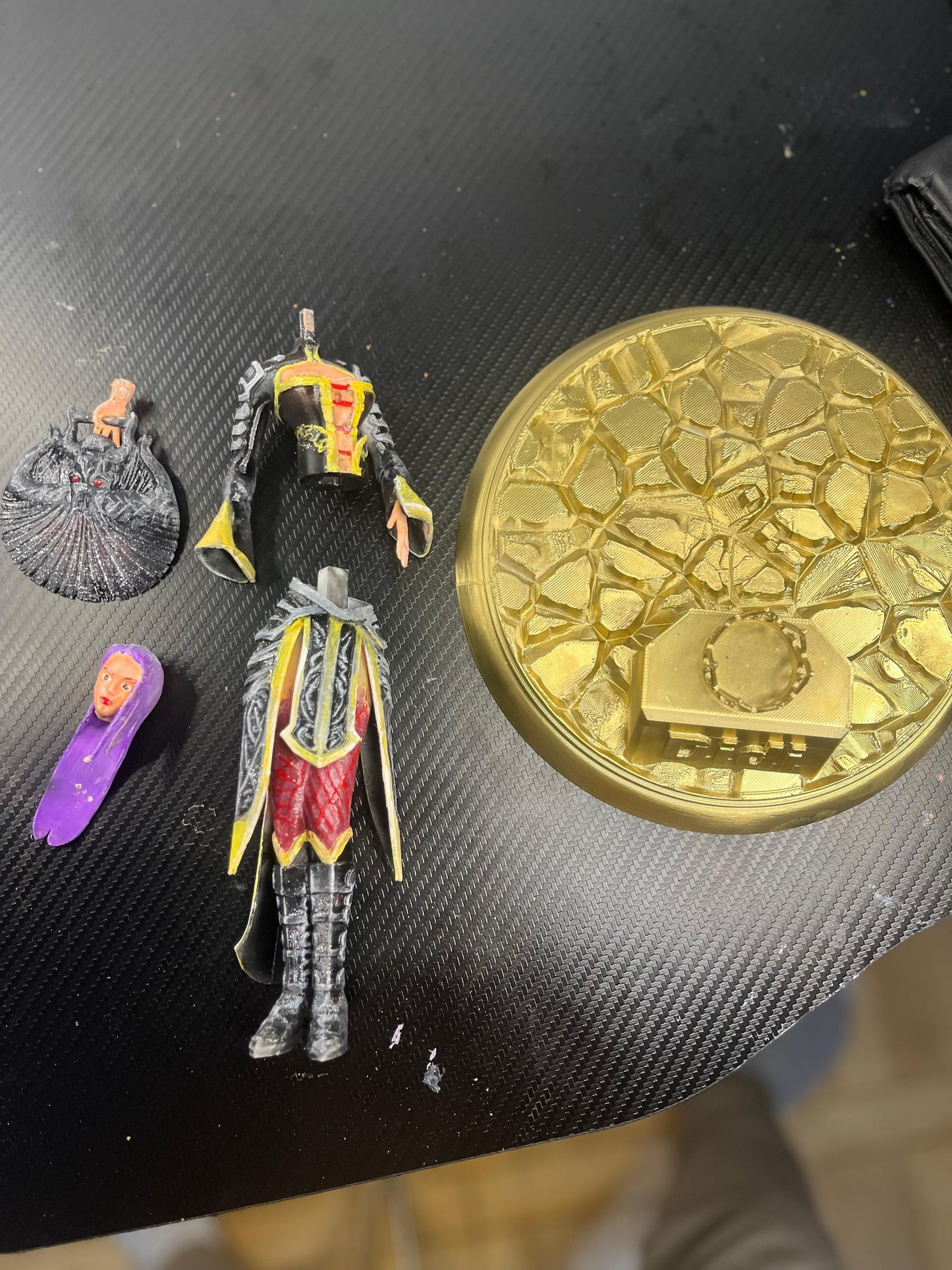 Female Shaman Trophy Black Clothing