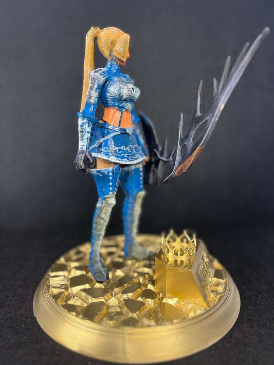 Ninja Female Trophy Blue Suit