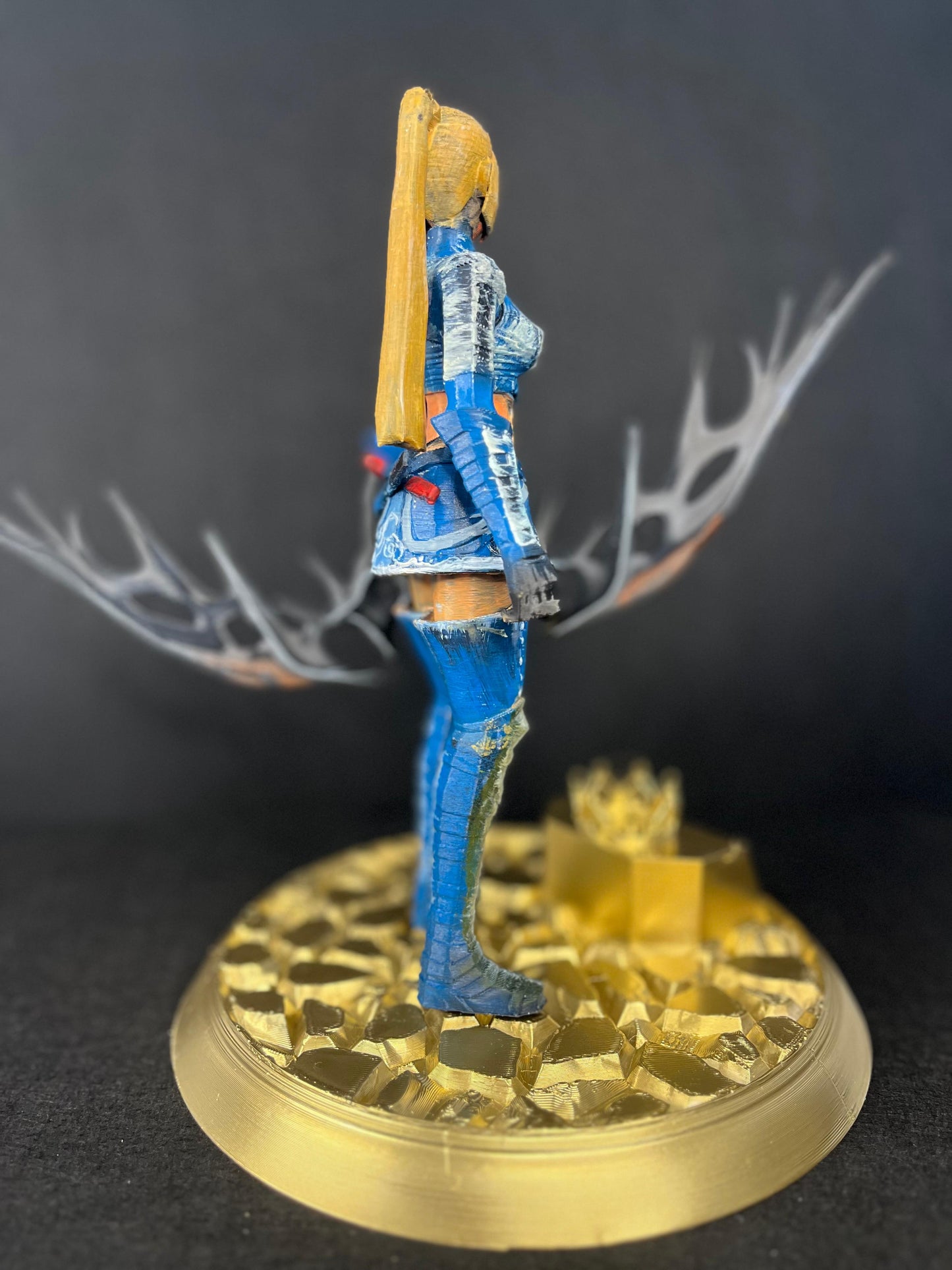 Ninja Female Trophy Blue Suit
