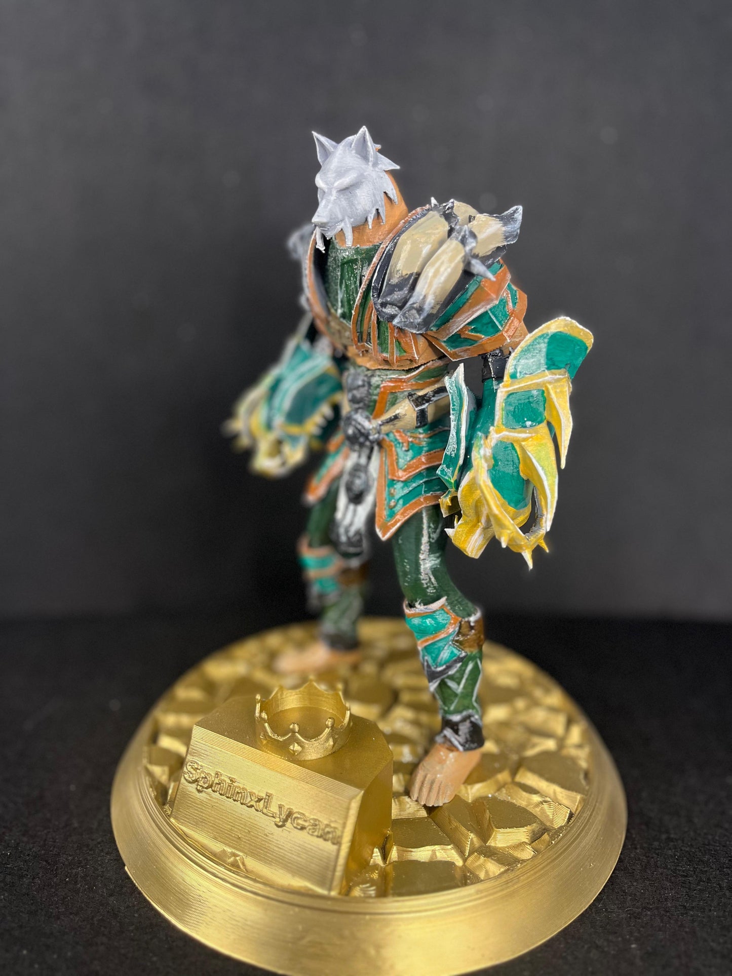 Lycan Trophy Green Armour