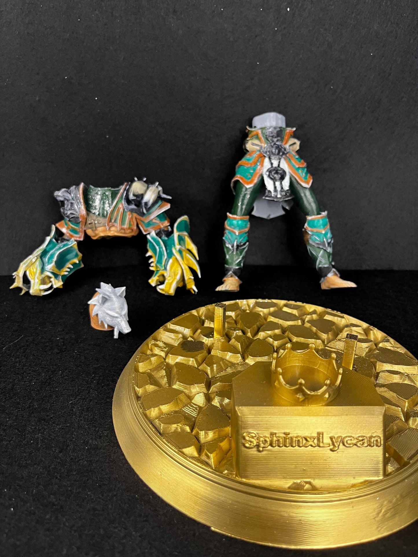 Lycan Trophy Green Armour