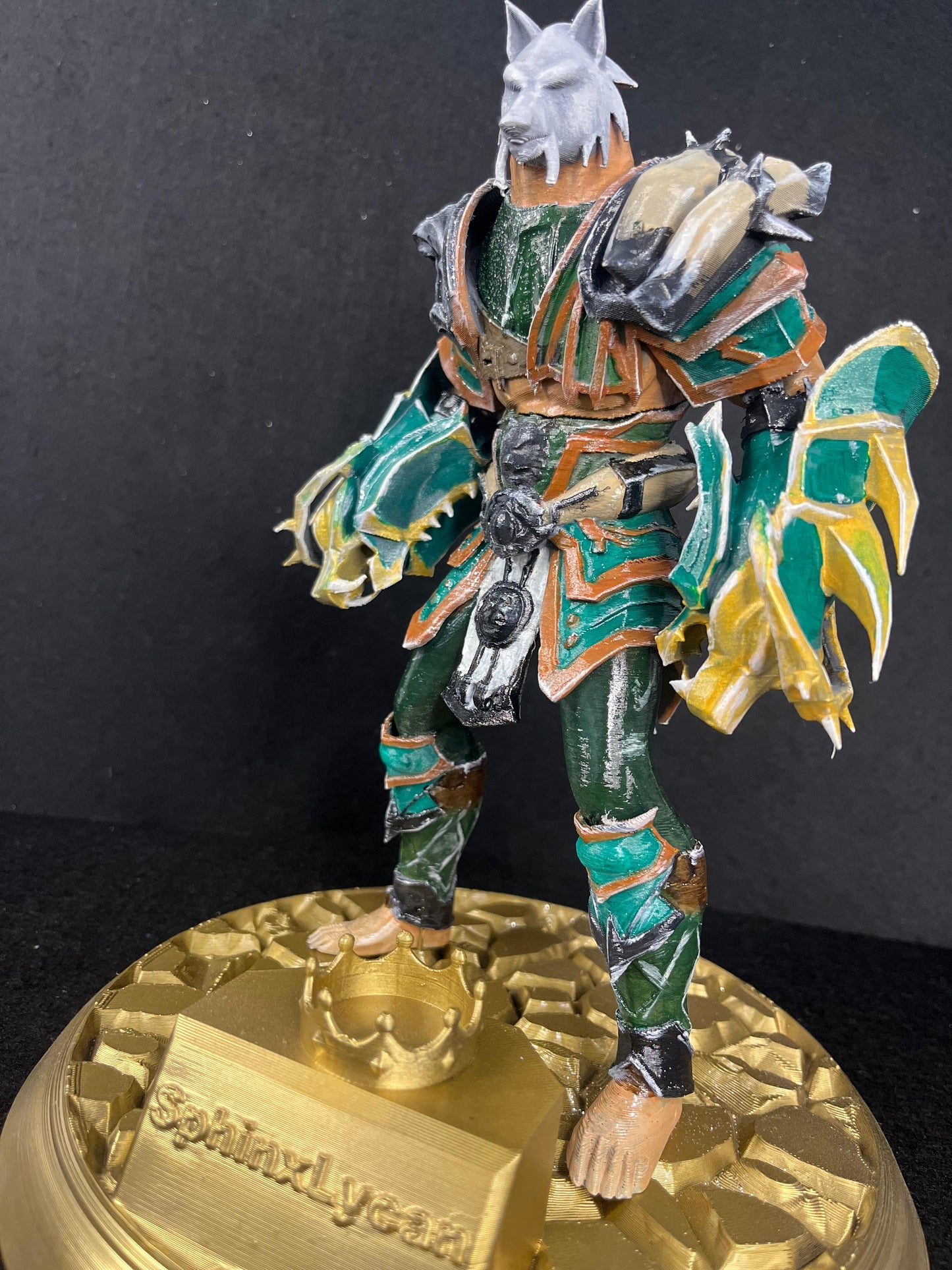 Lycan Trophy Green Armour