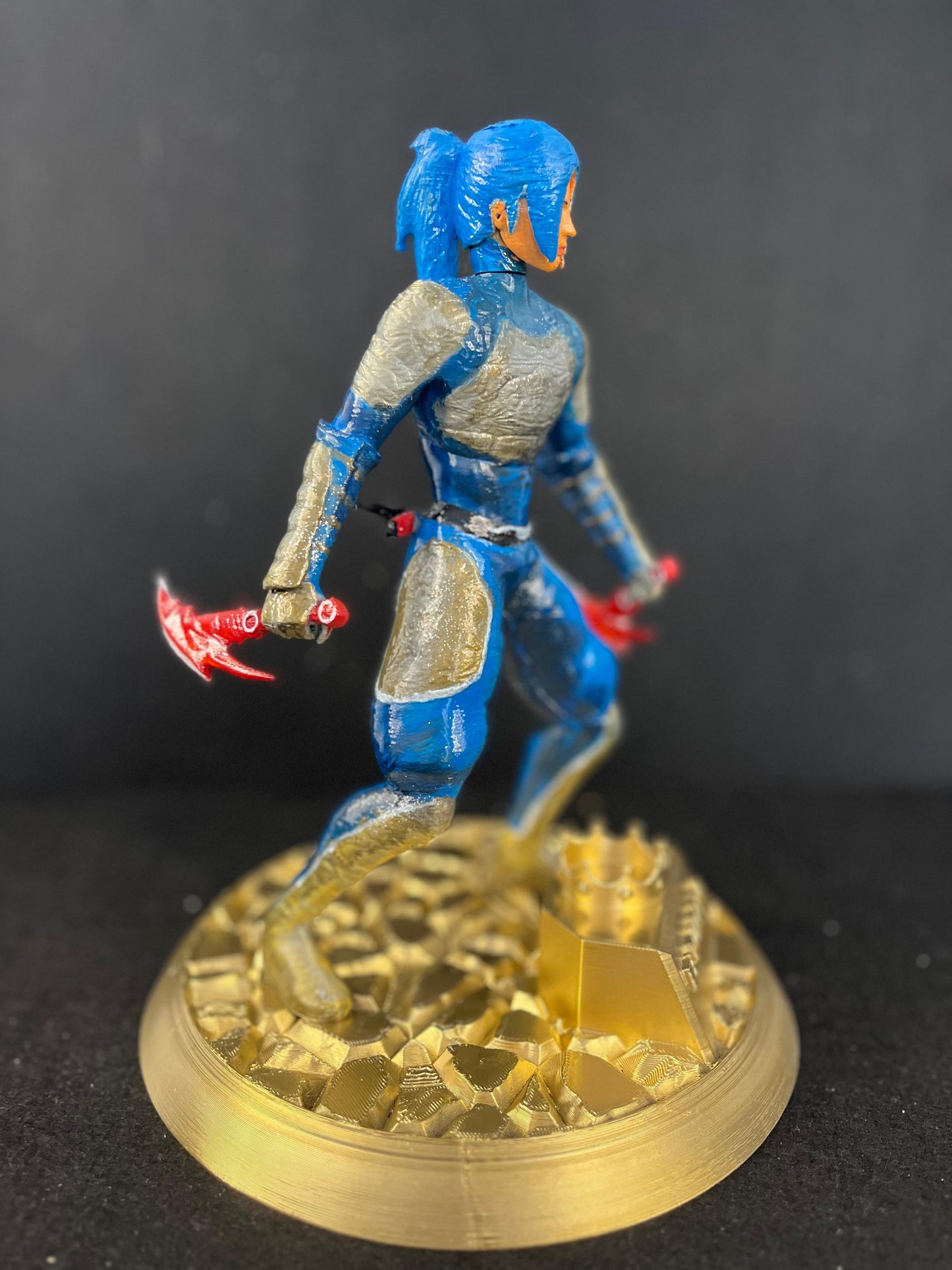 Ninja Trophy Blue Suit