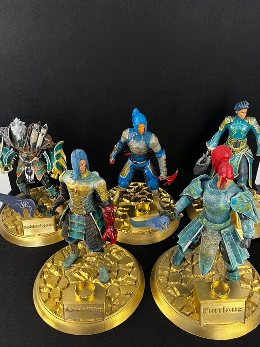 PACKAGE OF 4 - No Lycan (Blue or Black Armour)