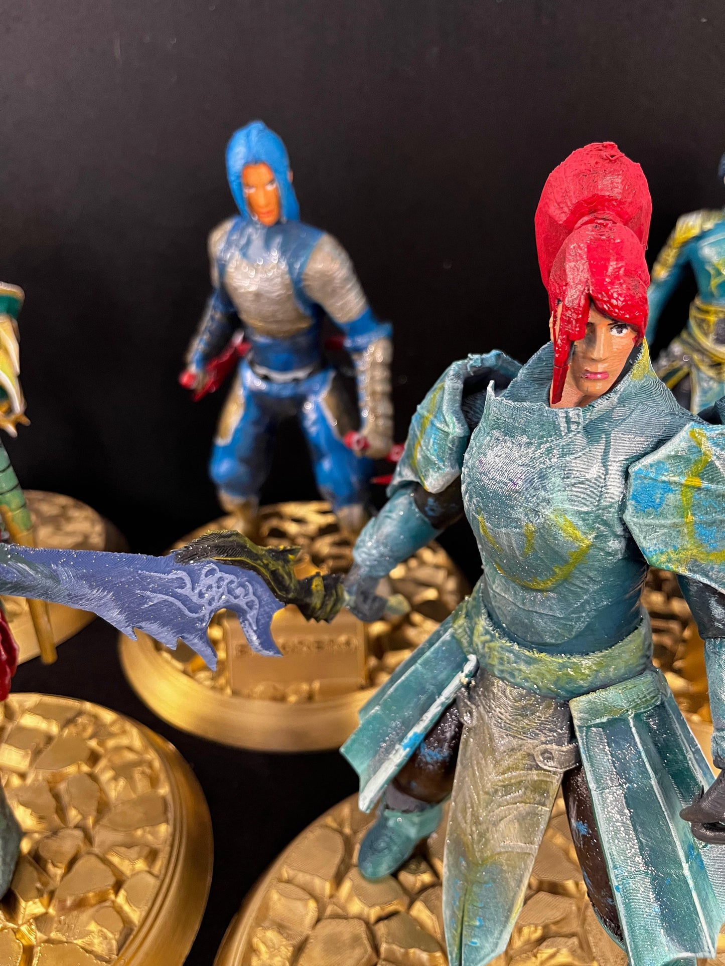 PACKAGE OF 4 - No Lycan (Blue or Black Armour)