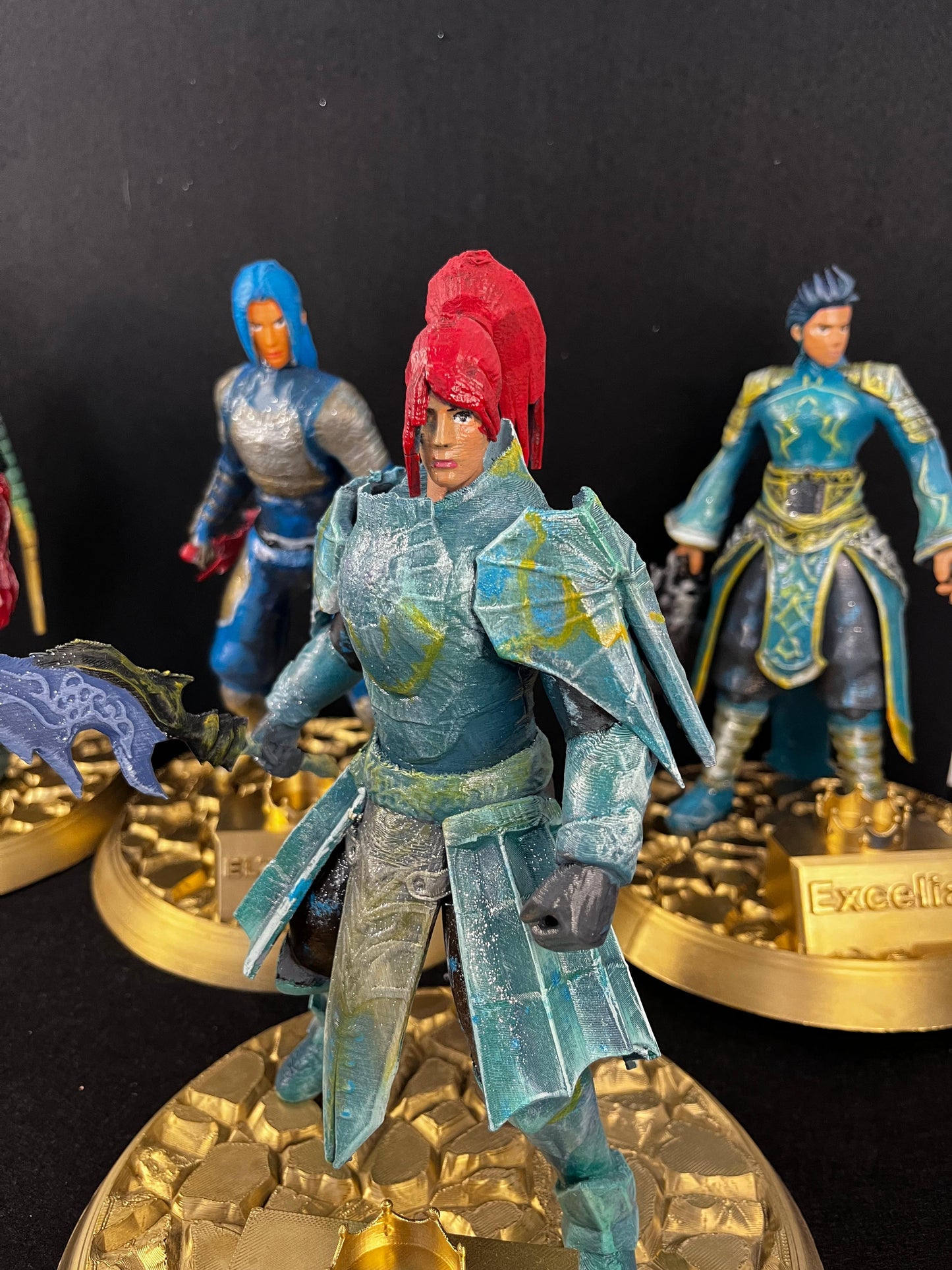 PACKAGE OF 4 - No Lycan (Blue or Black Armour)