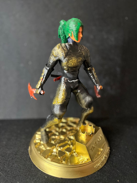 Ninja Trophy In Black Armour