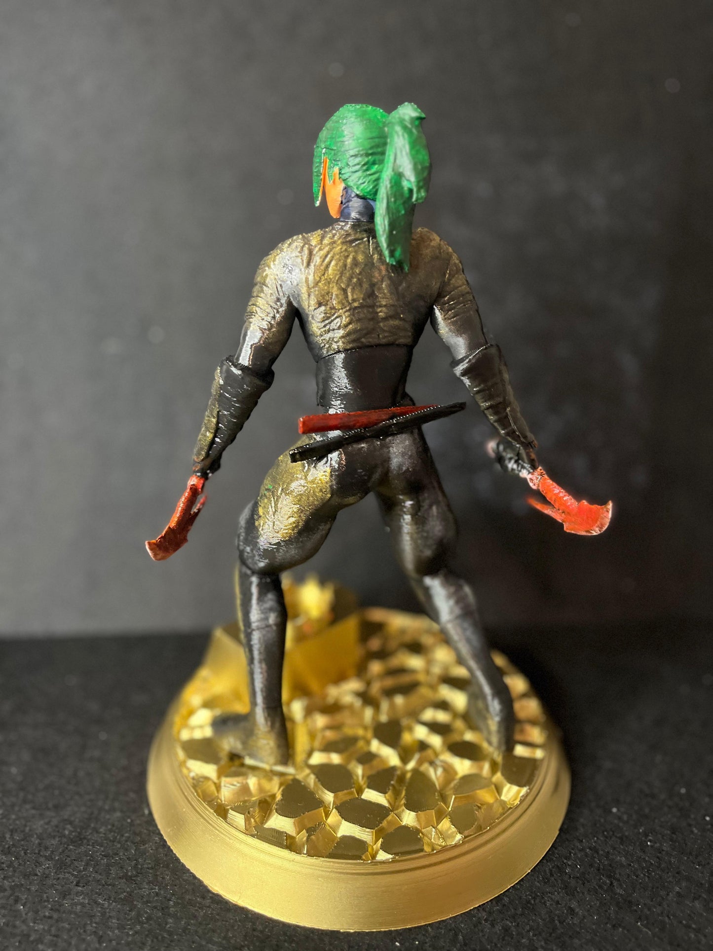 Ninja Trophy In Black Armour