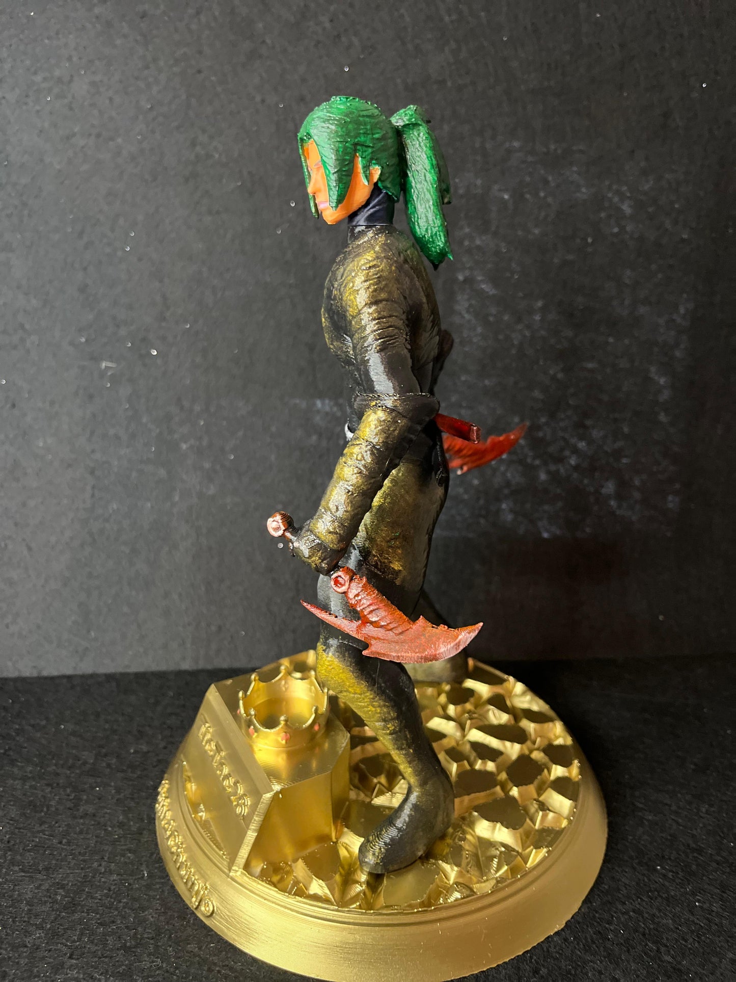 Ninja Trophy In Black Armour
