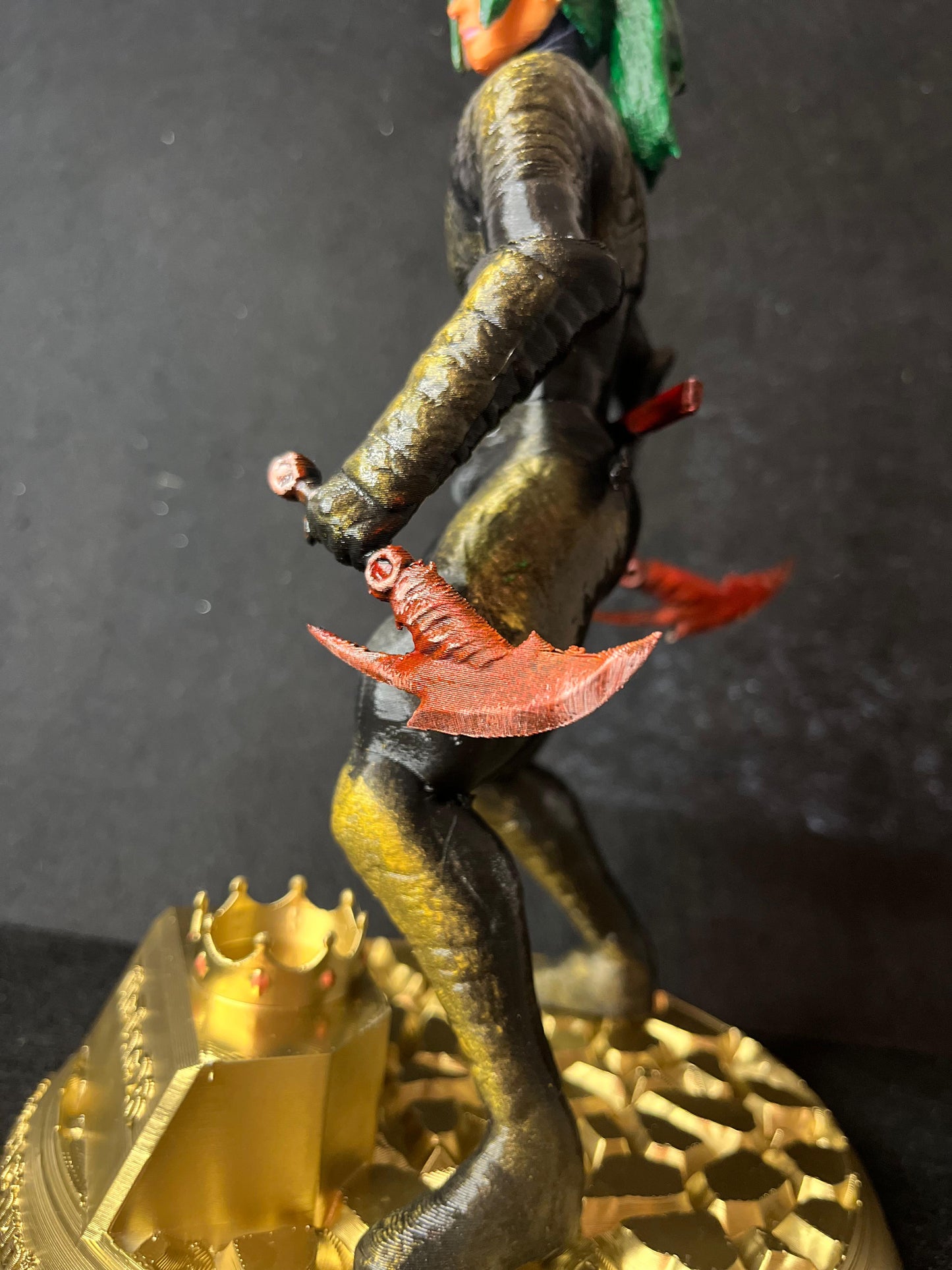 Ninja Trophy In Black Armour
