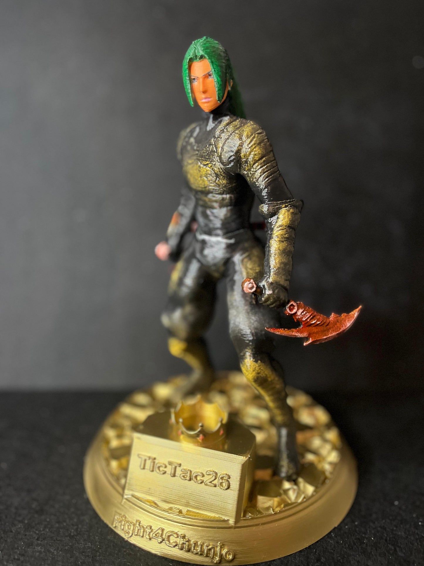 Ninja Trophy In Black Armour