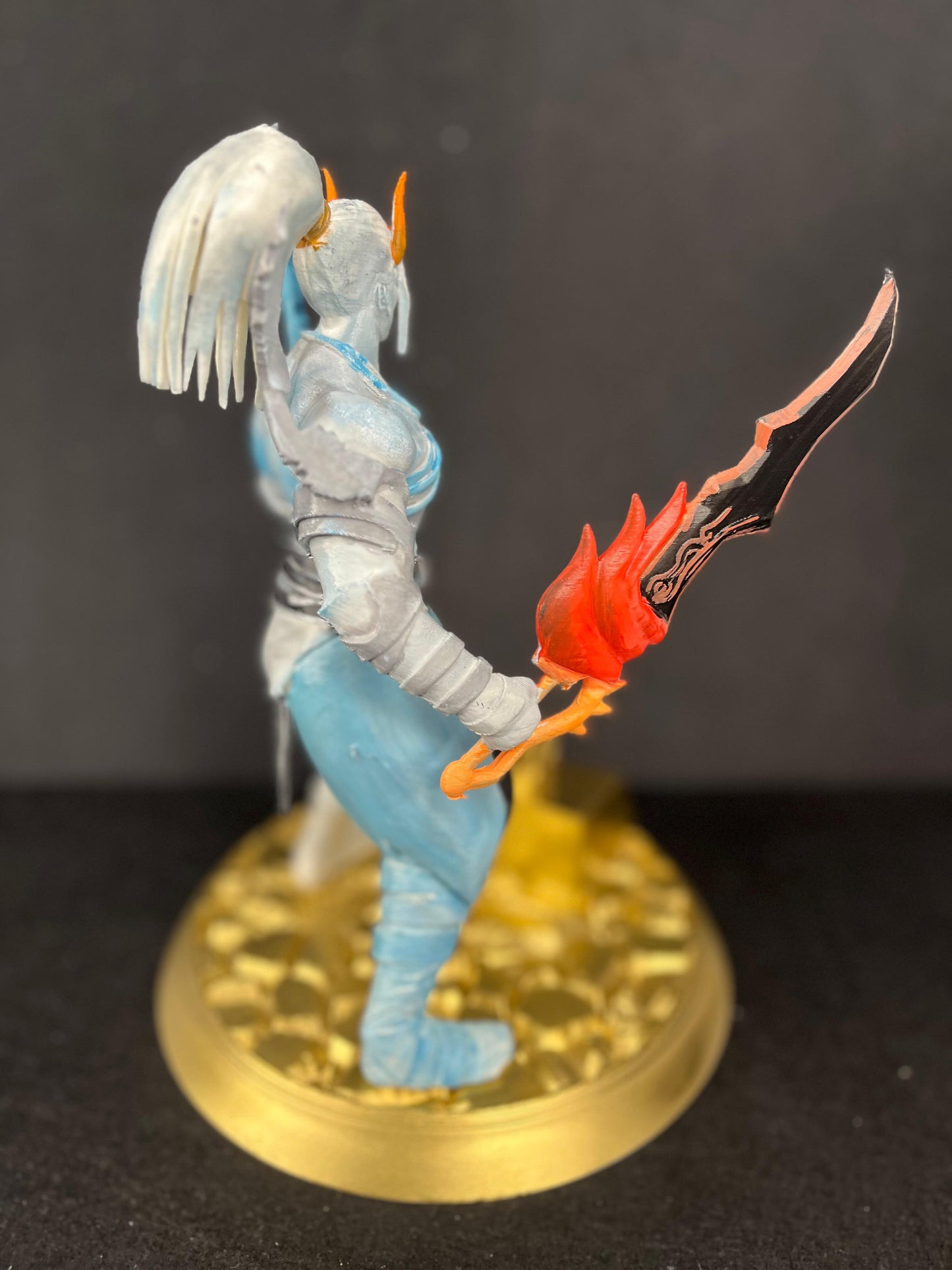Zombie Warrior Blue