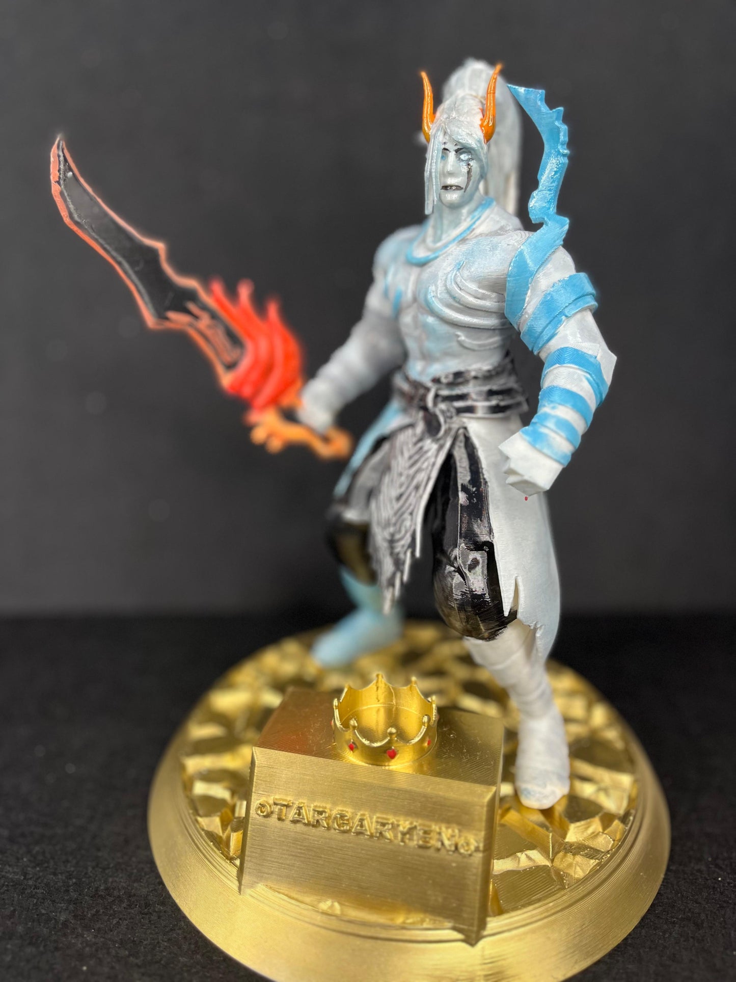 Zombie Warrior Blue