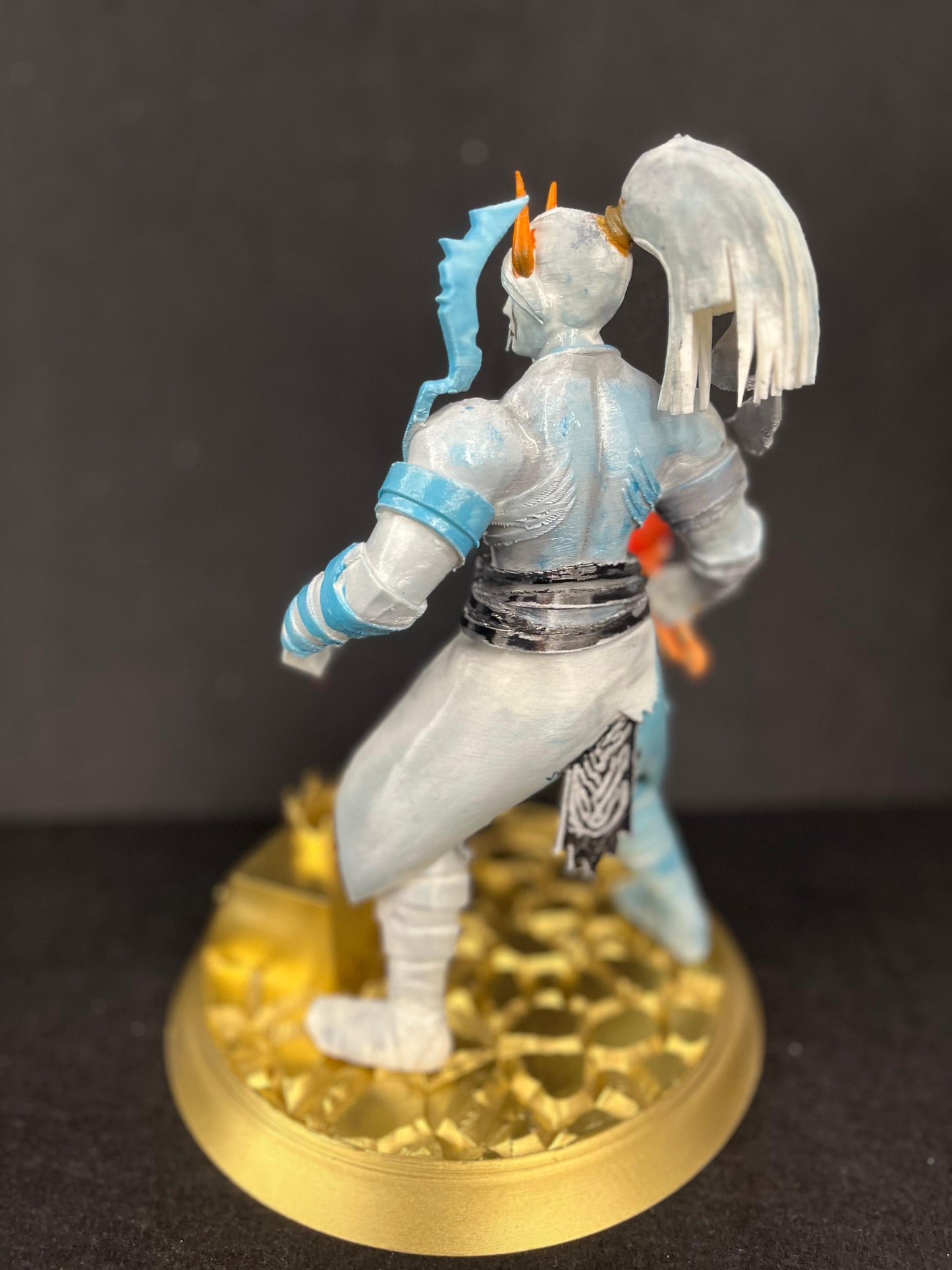 Zombie Warrior Blue