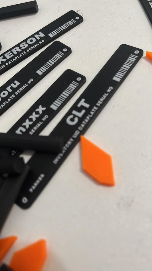 Separate Magnetic Nametag