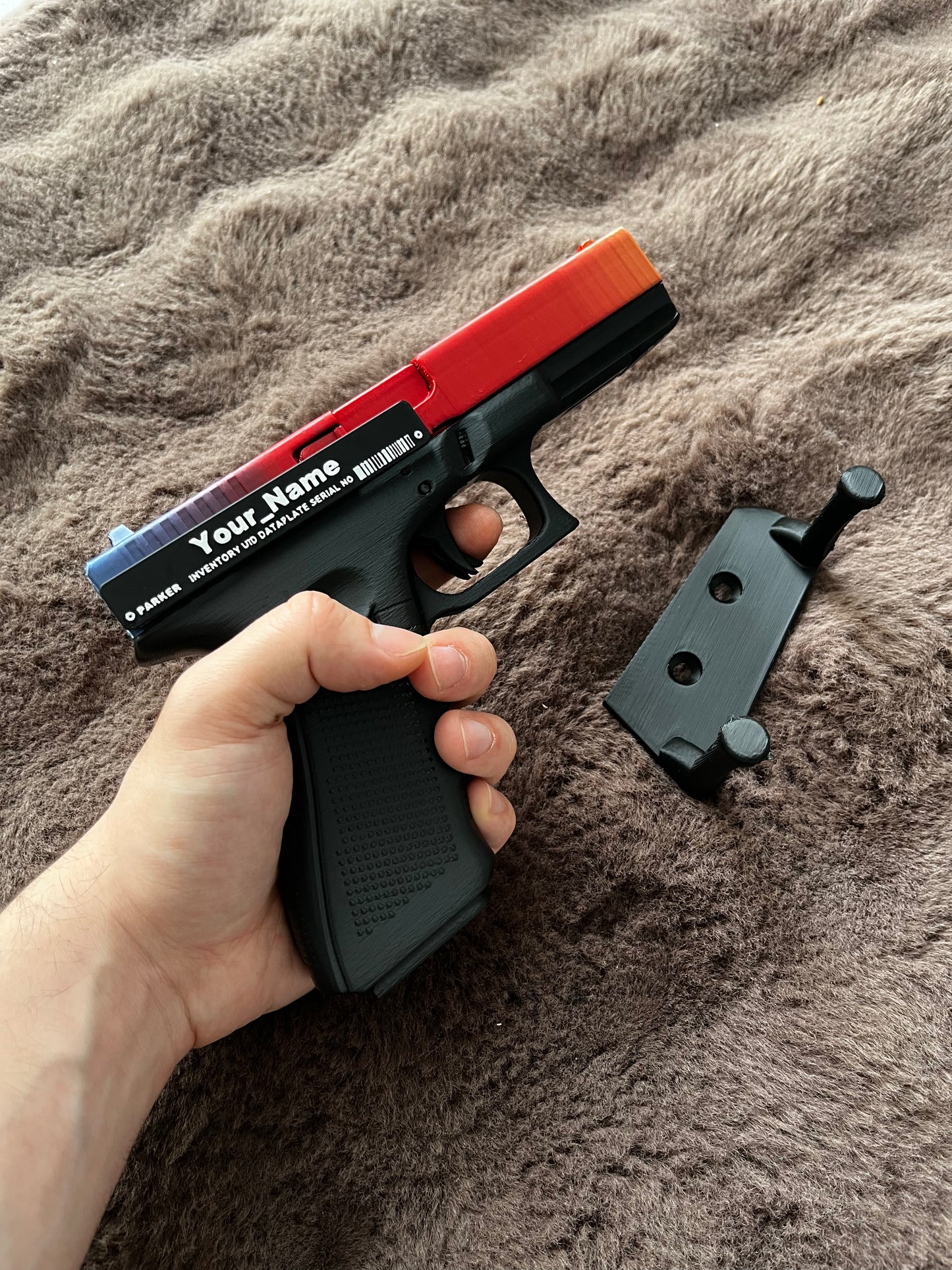 Rainbow Glock Toy