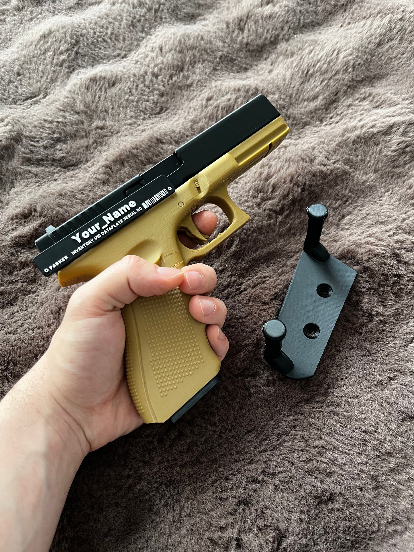 Brown Glock Toy