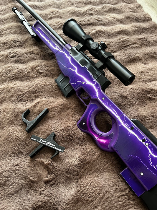 Purple Lightning Sniper Toy