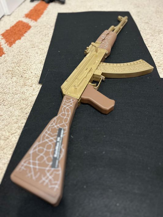 Gold AK-47 Toy
