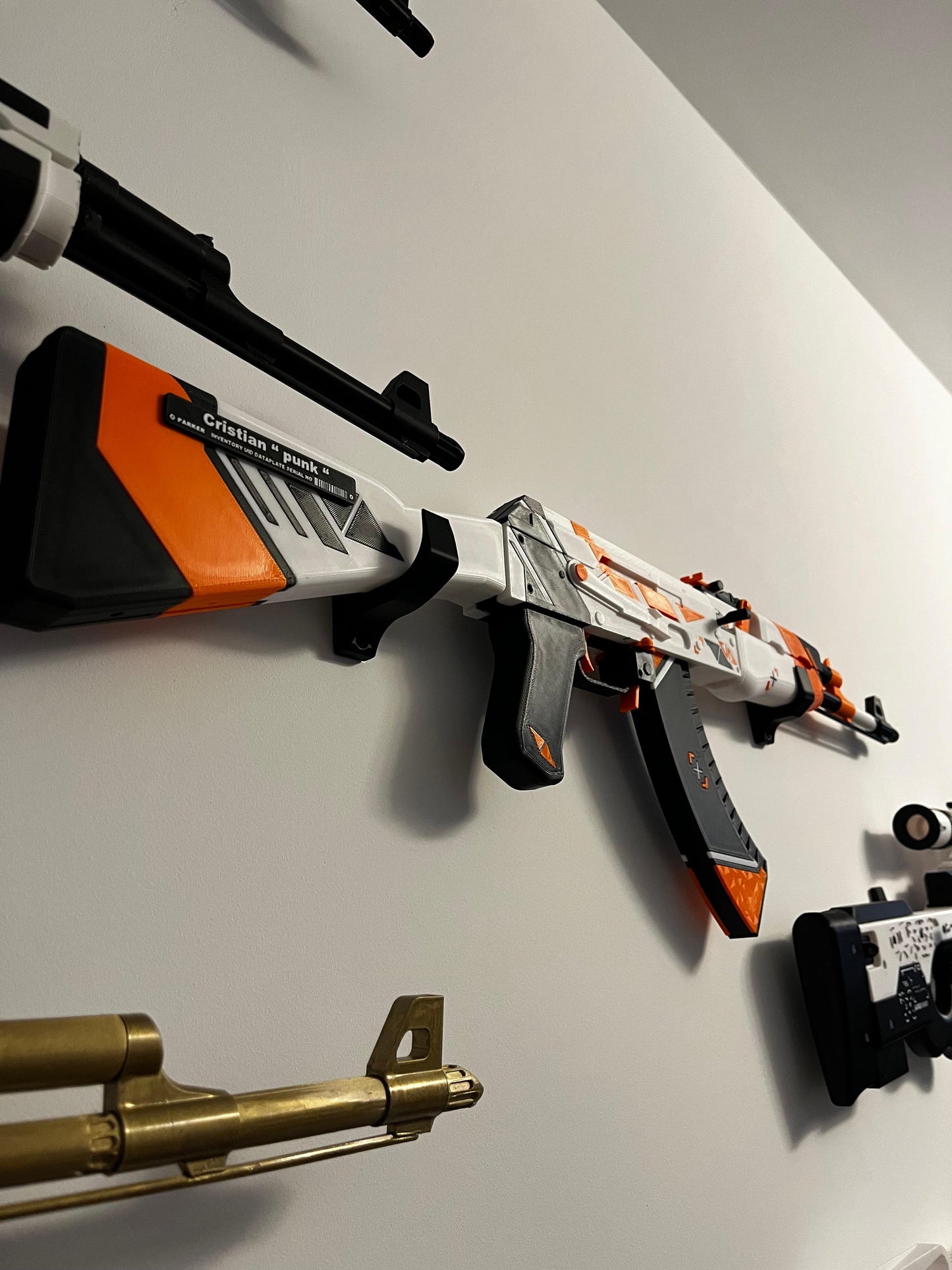 Orange AK-47 Toy