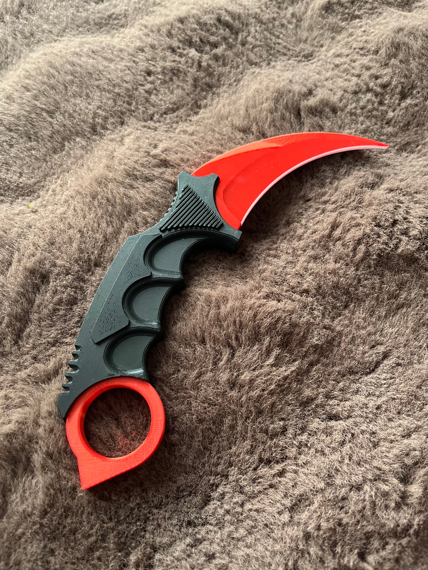 RUBY RED Karambit Toy