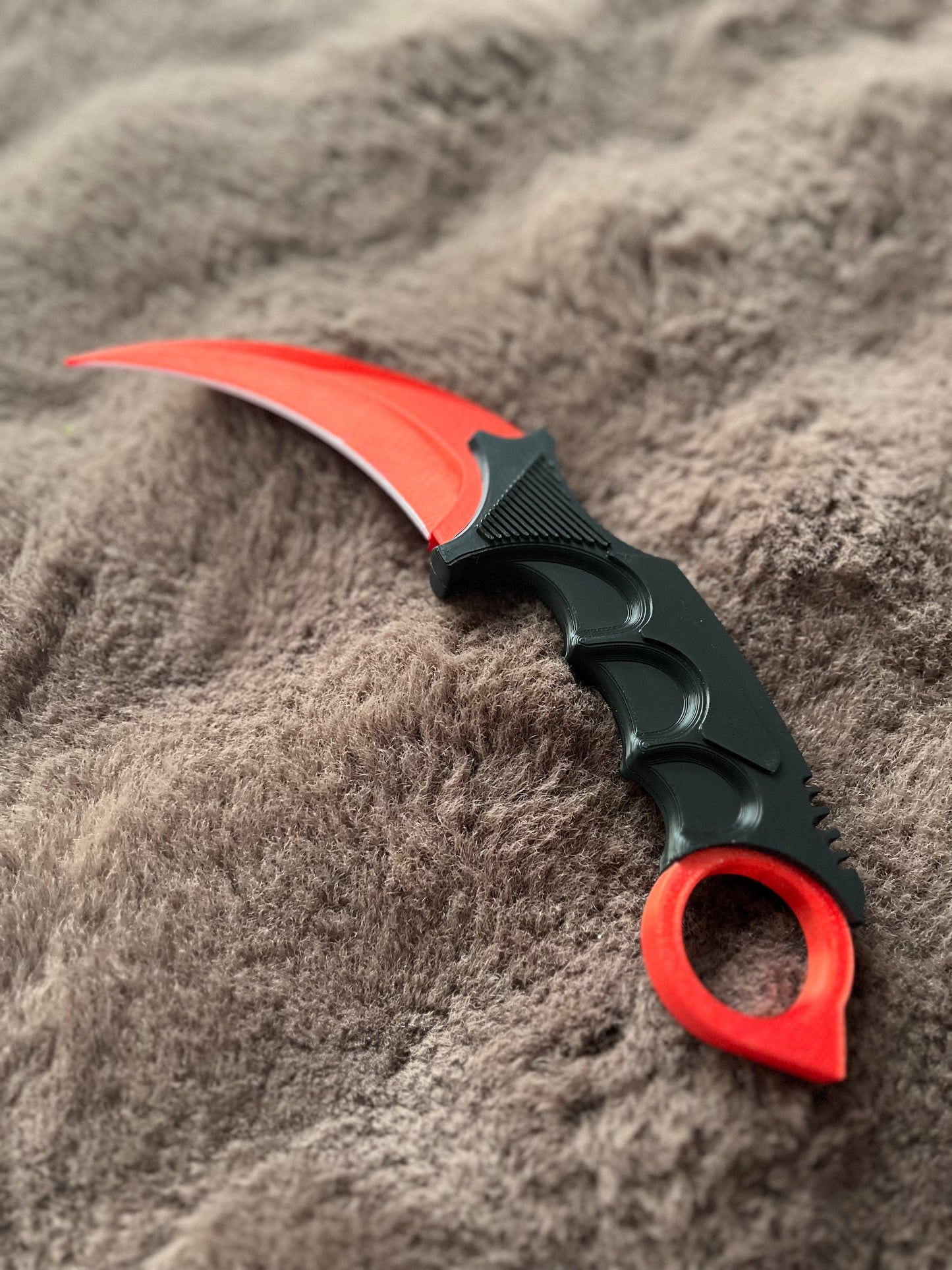 RUBY RED Karambit Toy