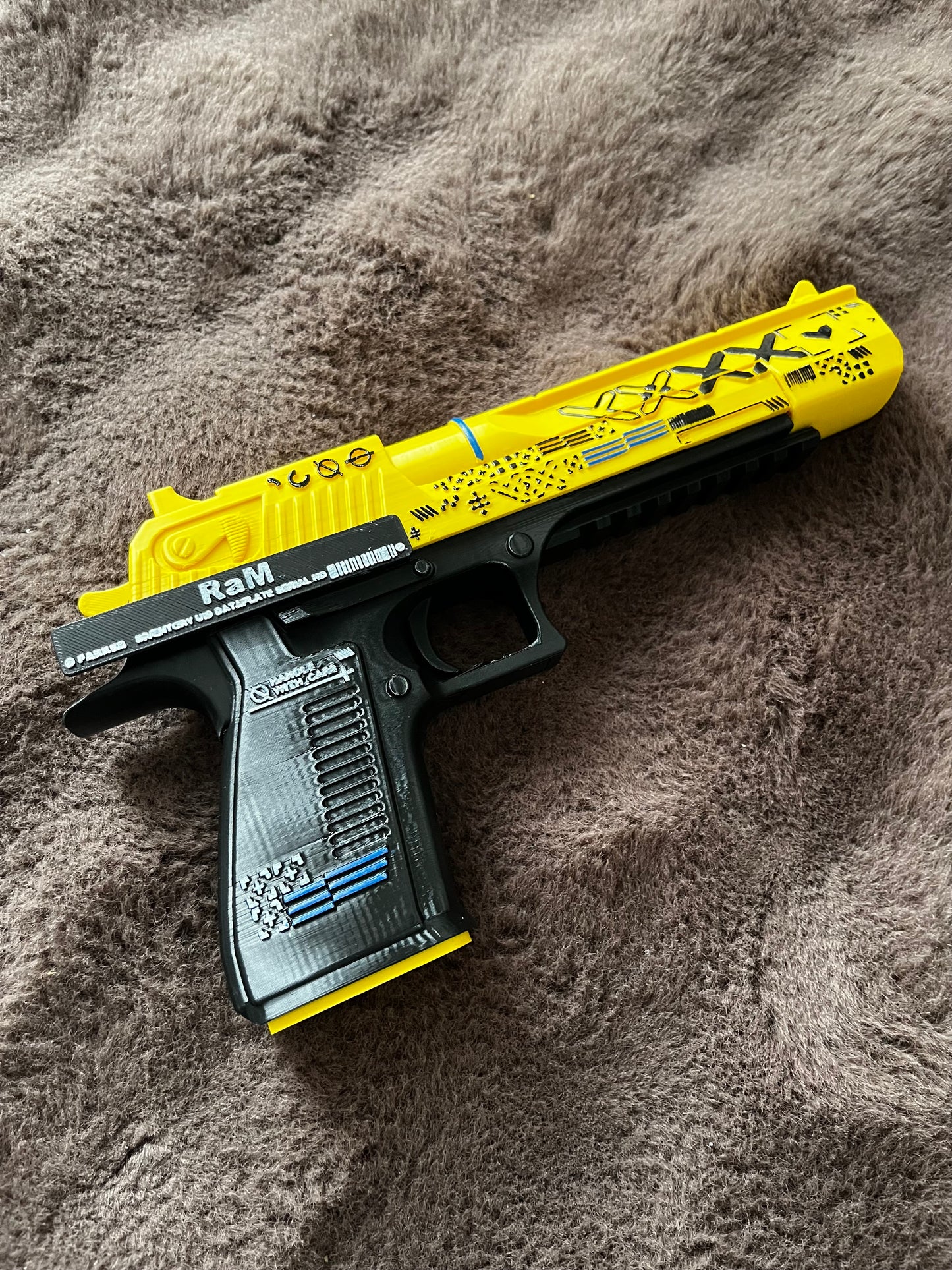 Yellow Print Deagle Toy