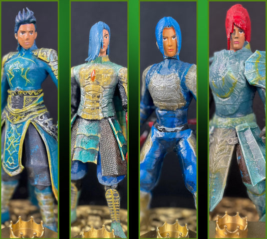 PACKAGE OF 4 - No Lycan (Blue or Black Armour)