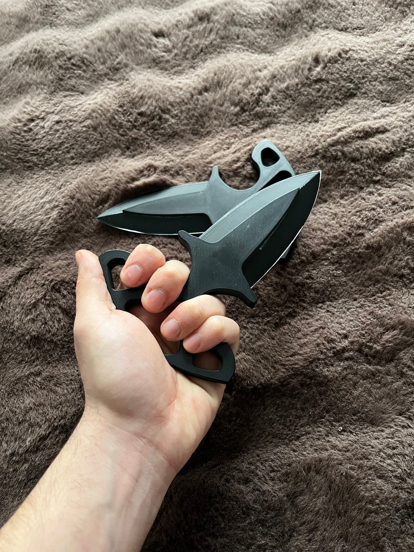 Black Double Daggers Toy