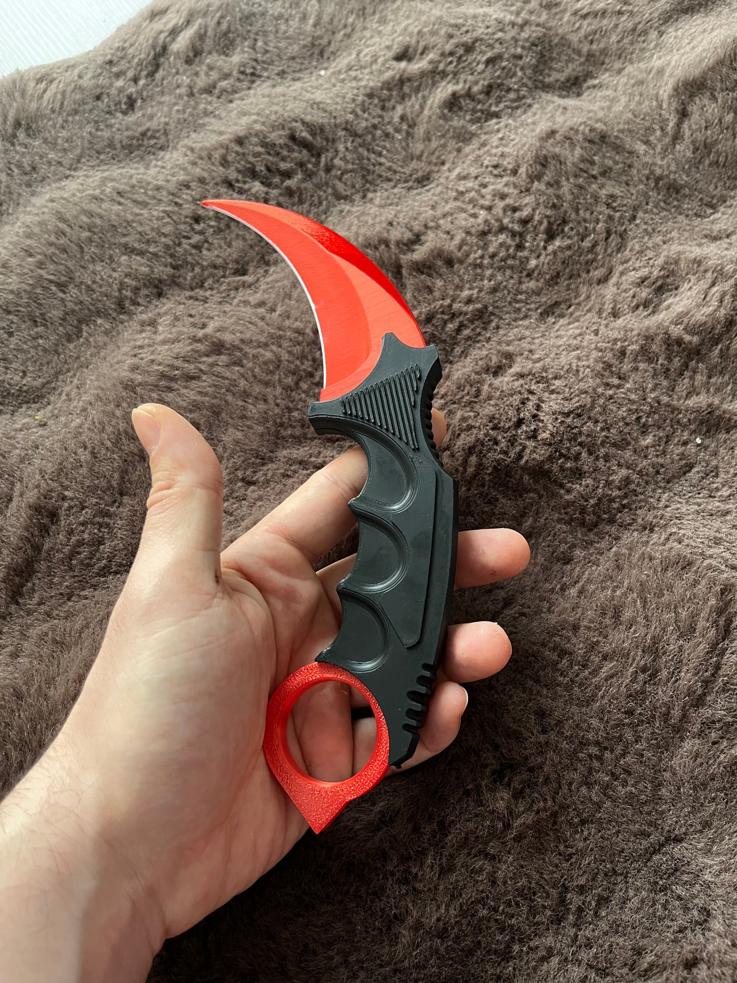 RUBY RED Karambit Toy
