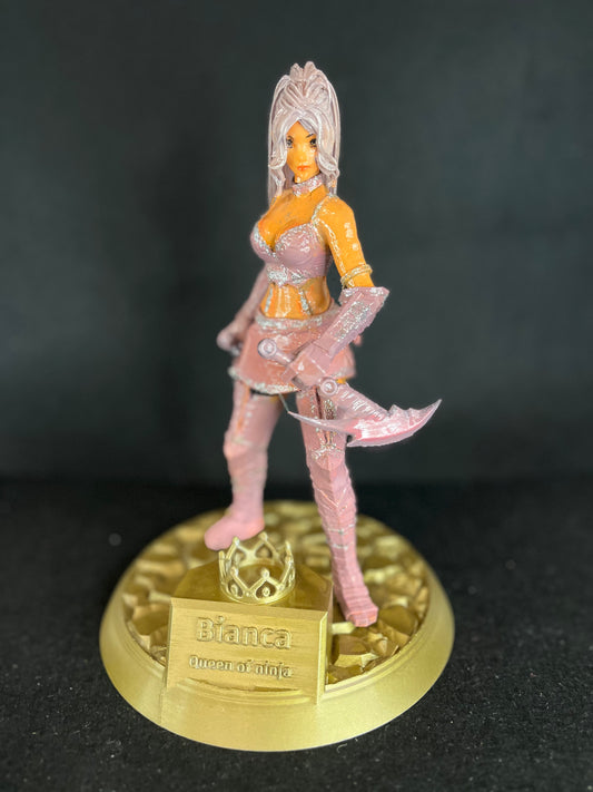 Pink Ninja Female Trophy