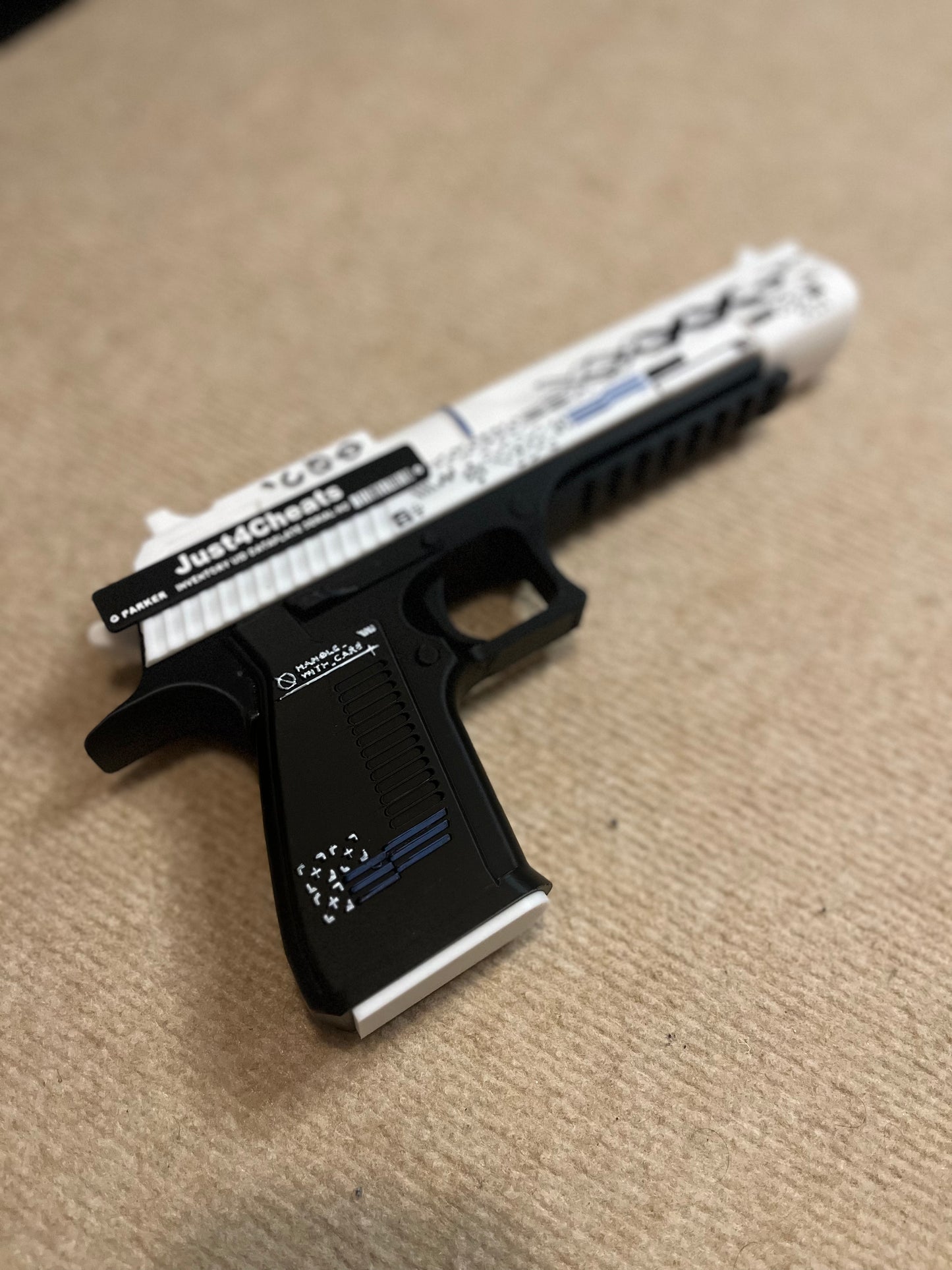 White Deagle Toy