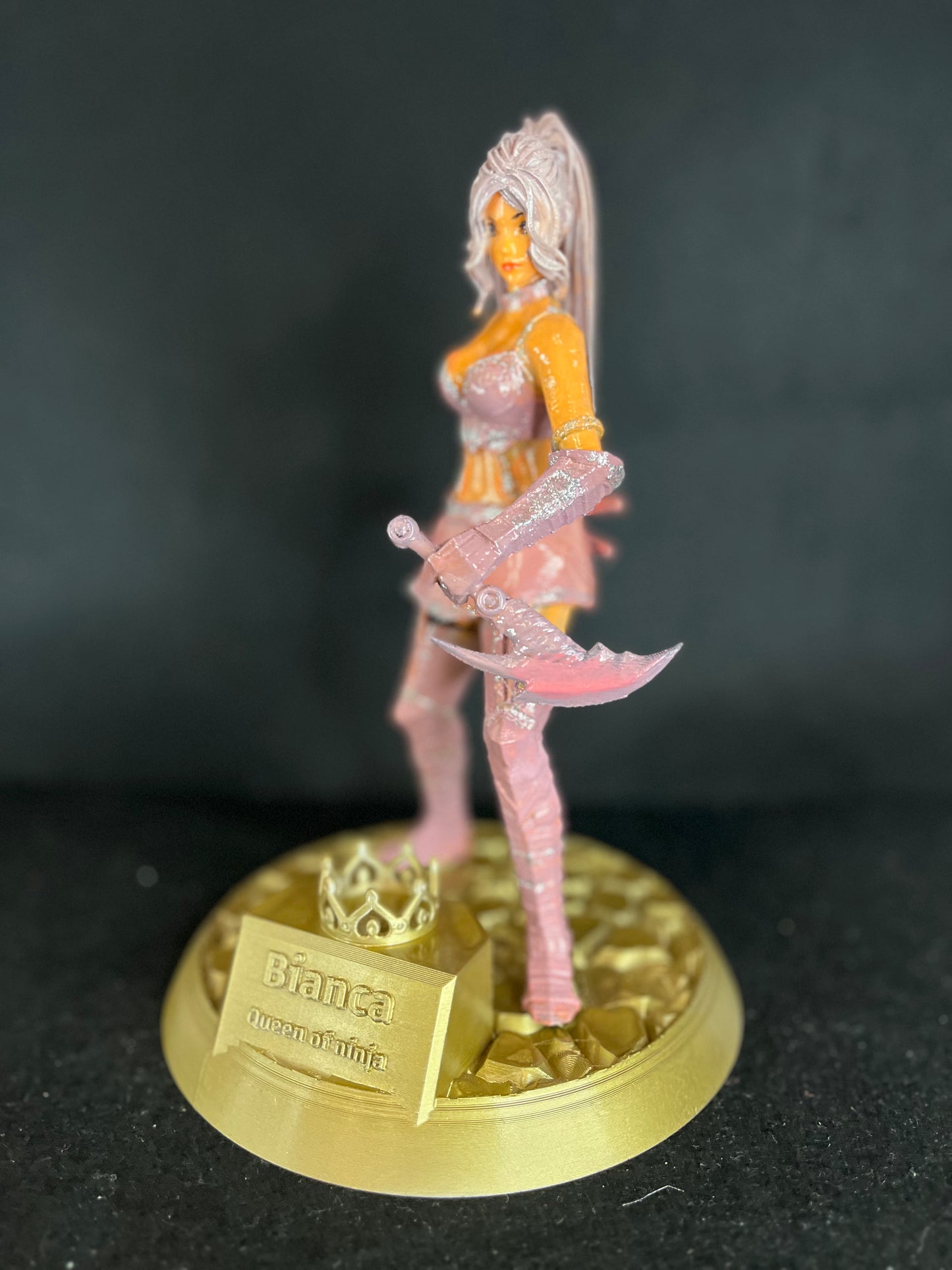 Pink Ninja Female Trophy
