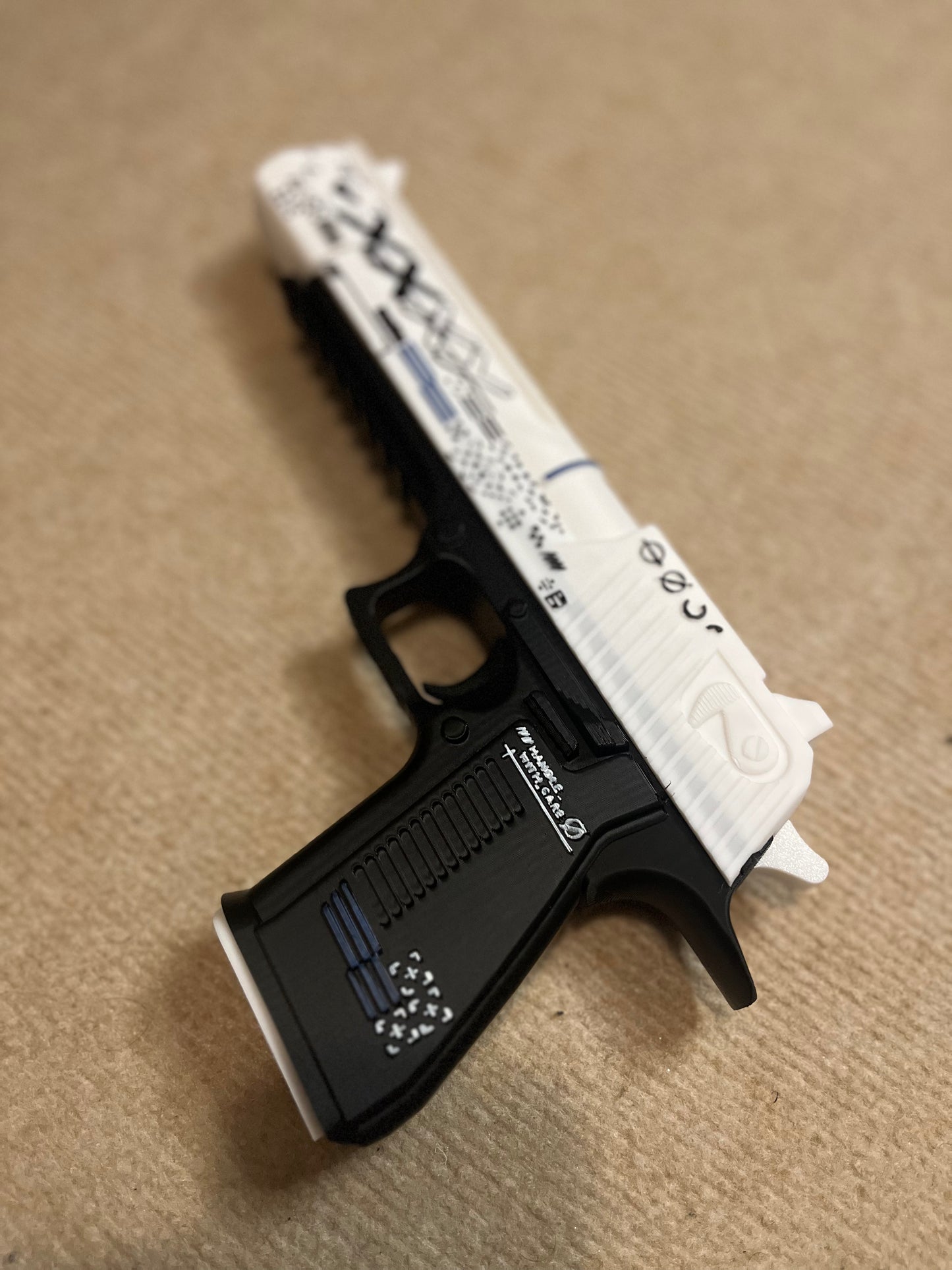 White Deagle Toy
