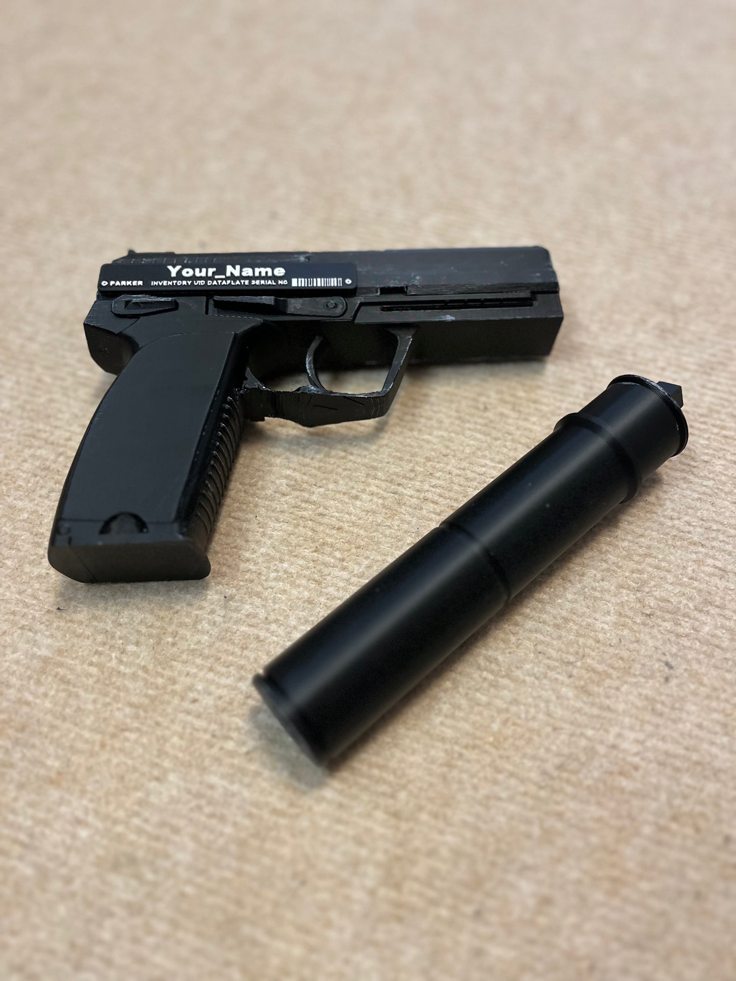 Black USP-S Toy