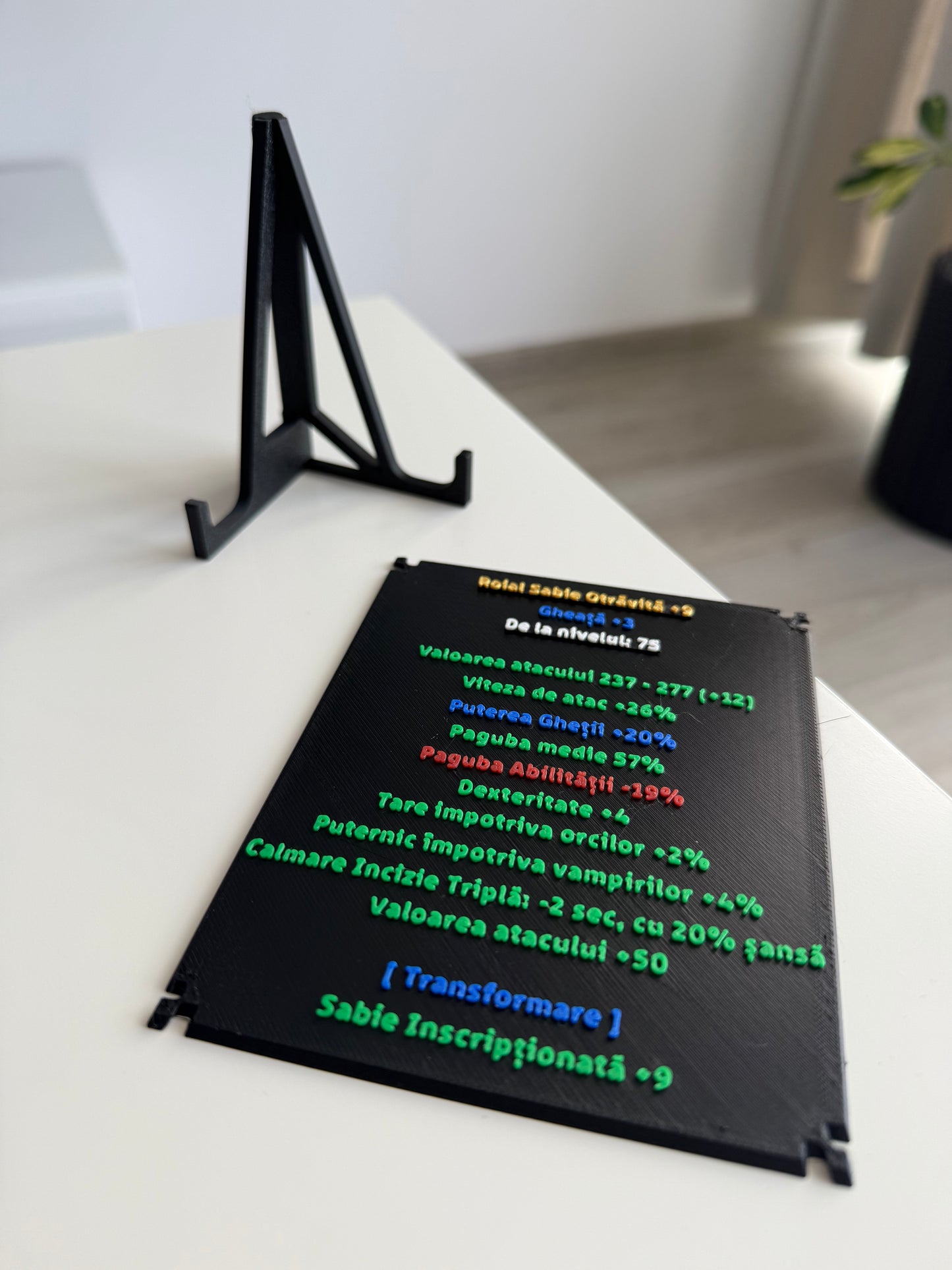 Accesoriu Bonus Separat Pentru Sabii ( Perso Pe Mail )