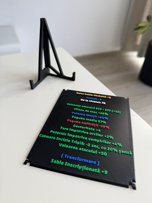 Accesoriu Bonus Separat Pentru Sabii ( Perso Pe Mail )