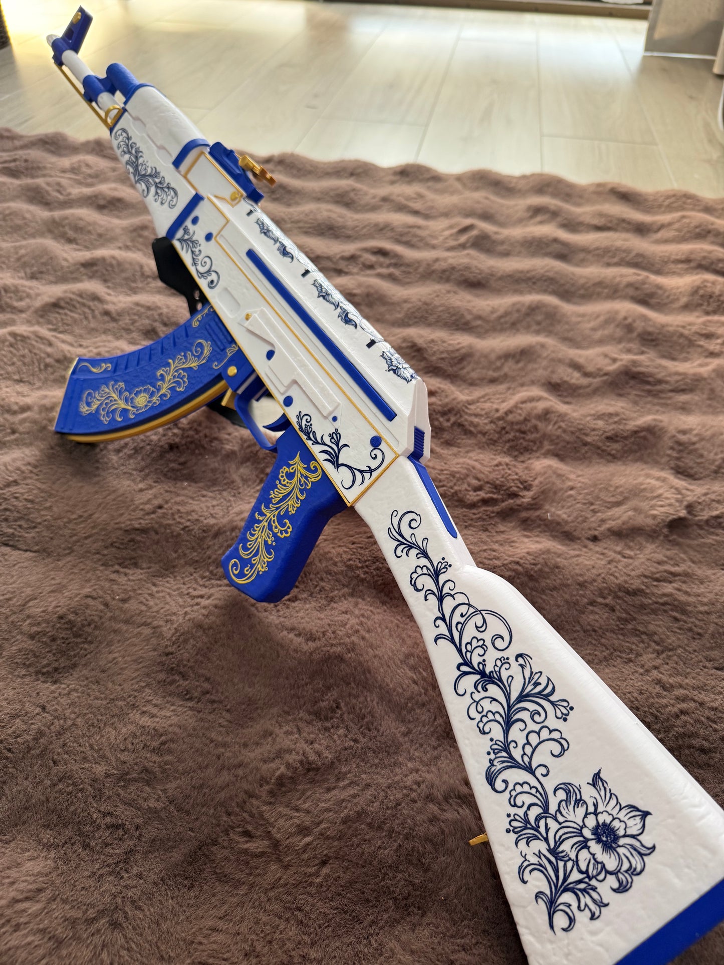 ROYAL Blue AK-47 Toy