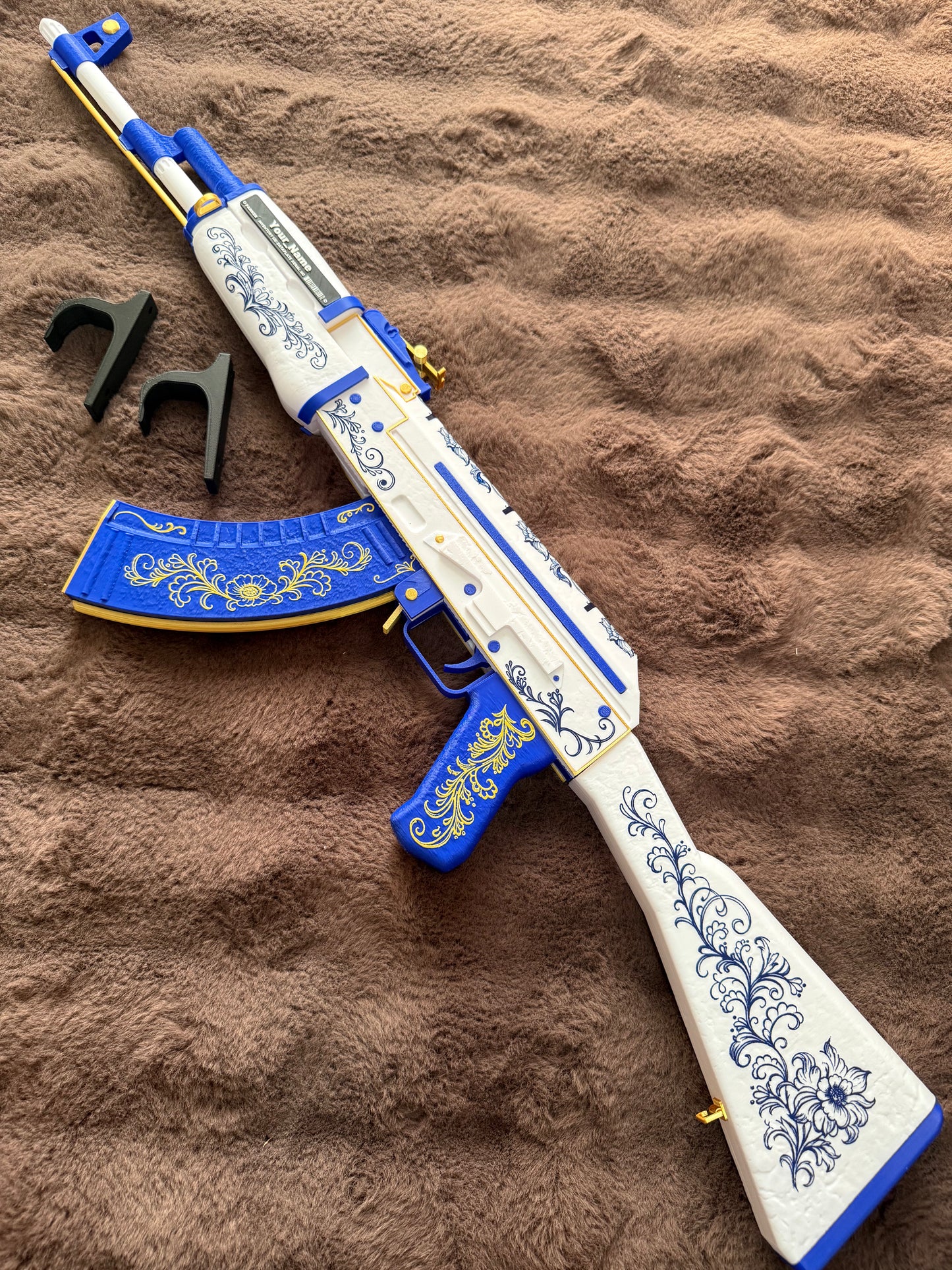 ROYAL Blue AK-47 Toy