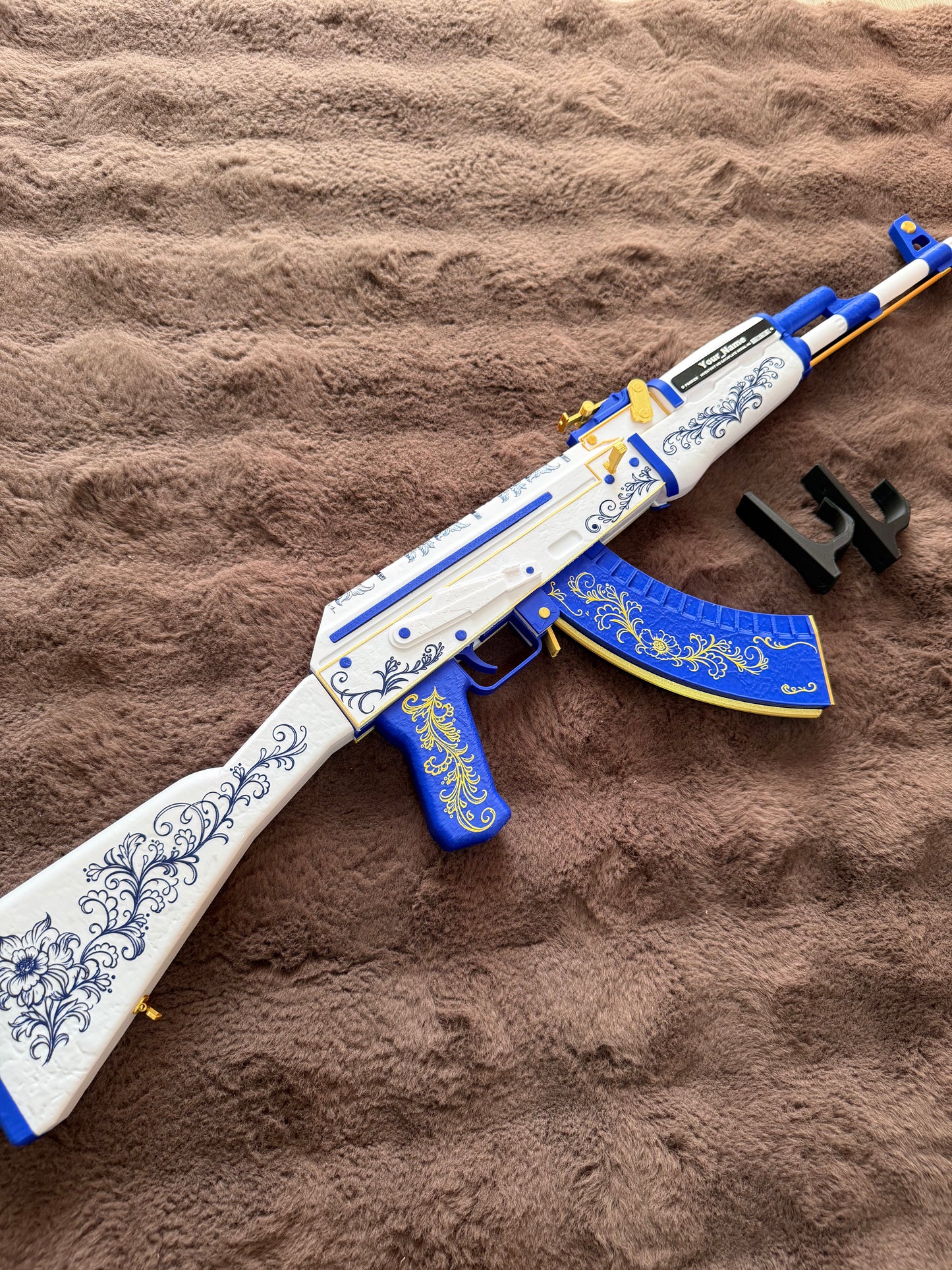 ROYAL Blue AK-47 Toy