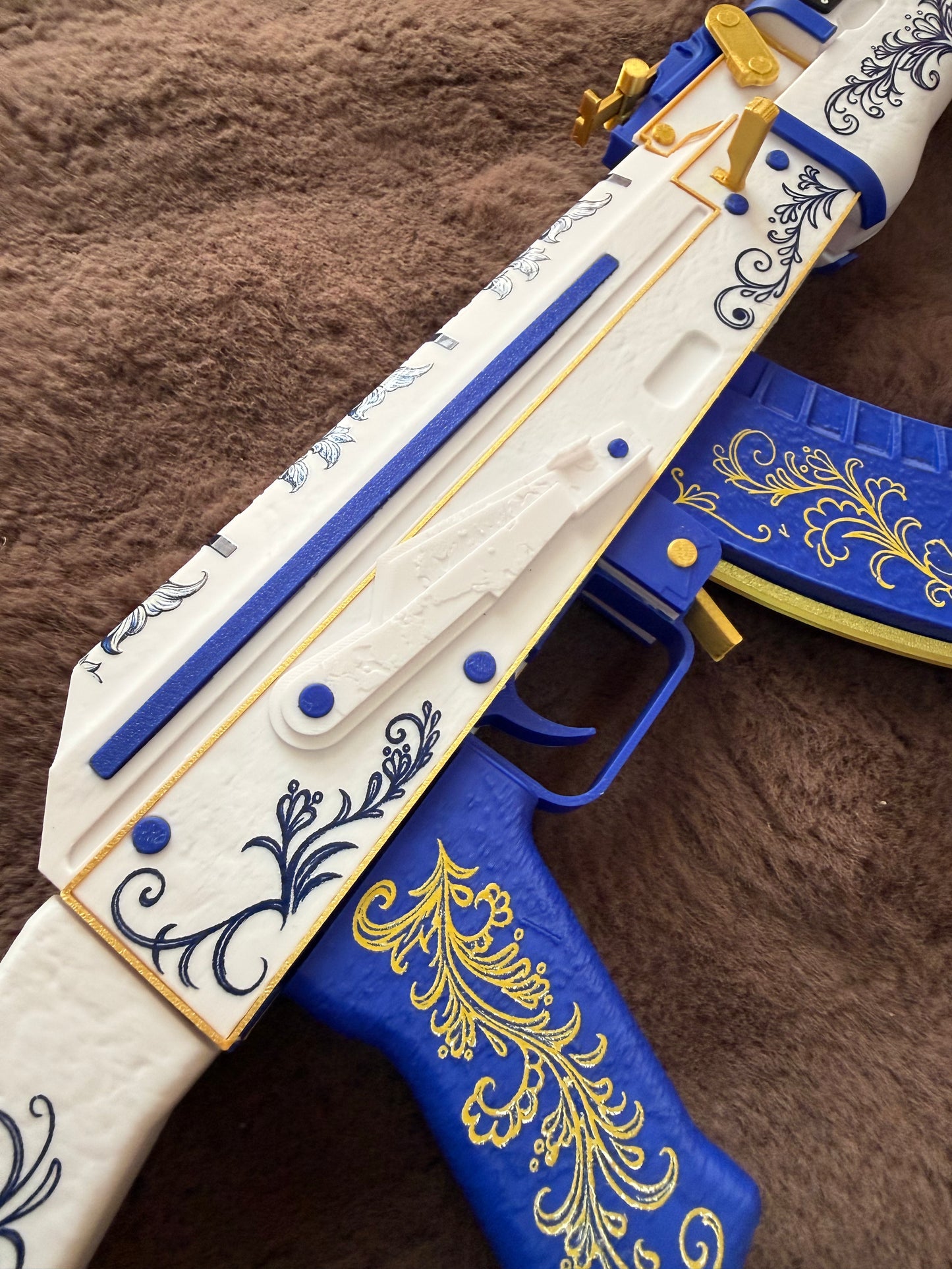 ROYAL Blue AK-47 Toy