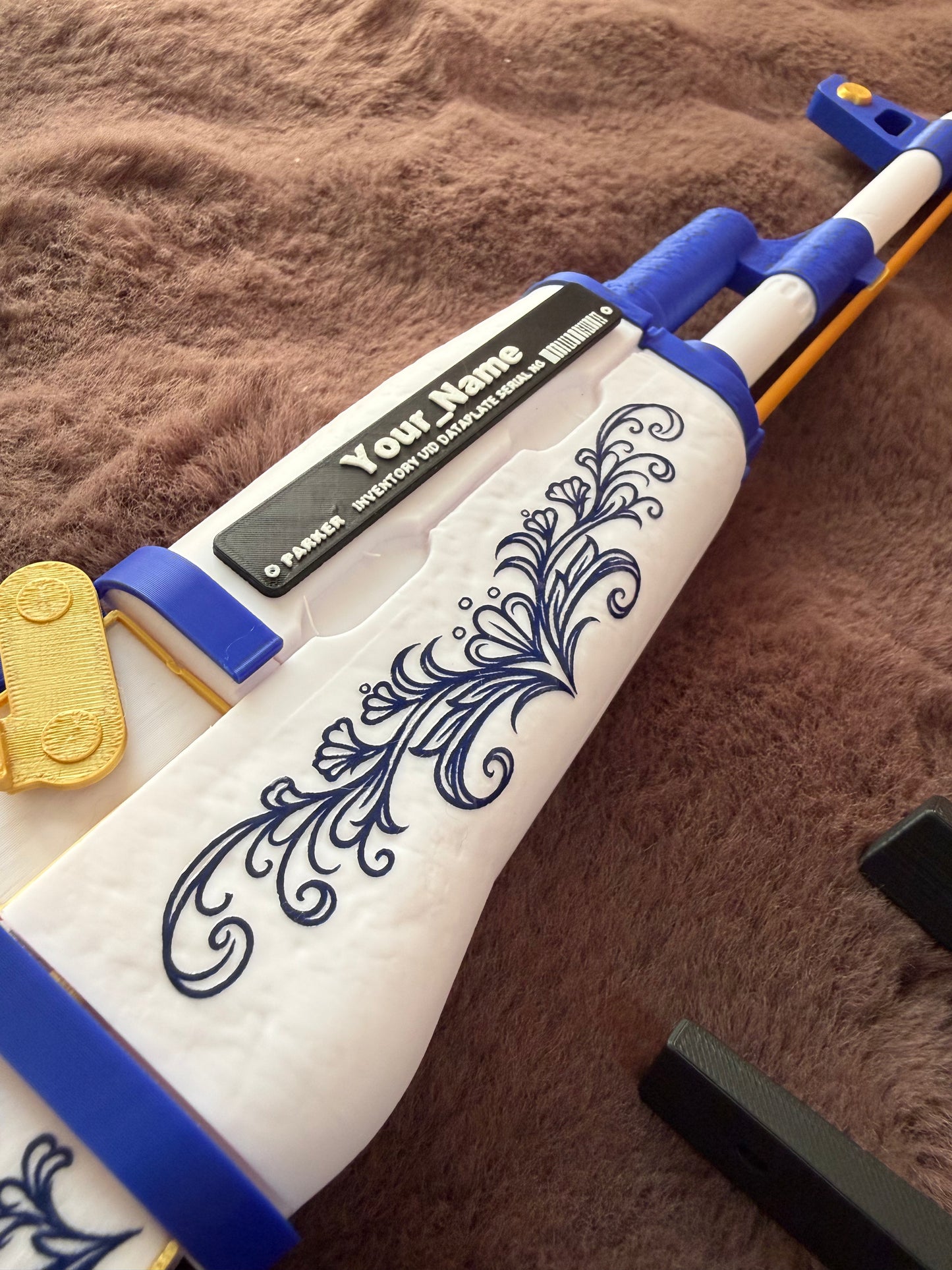ROYAL Blue AK-47 Toy