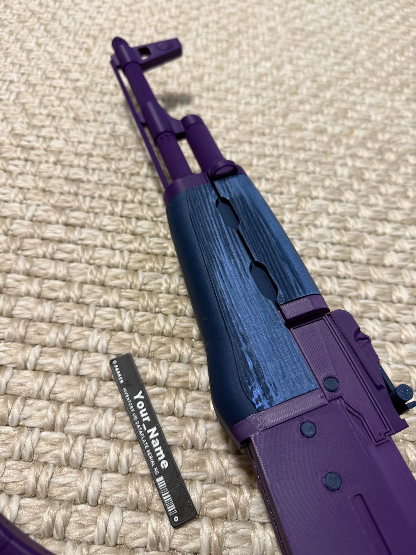 Midnight AK-47 Toy