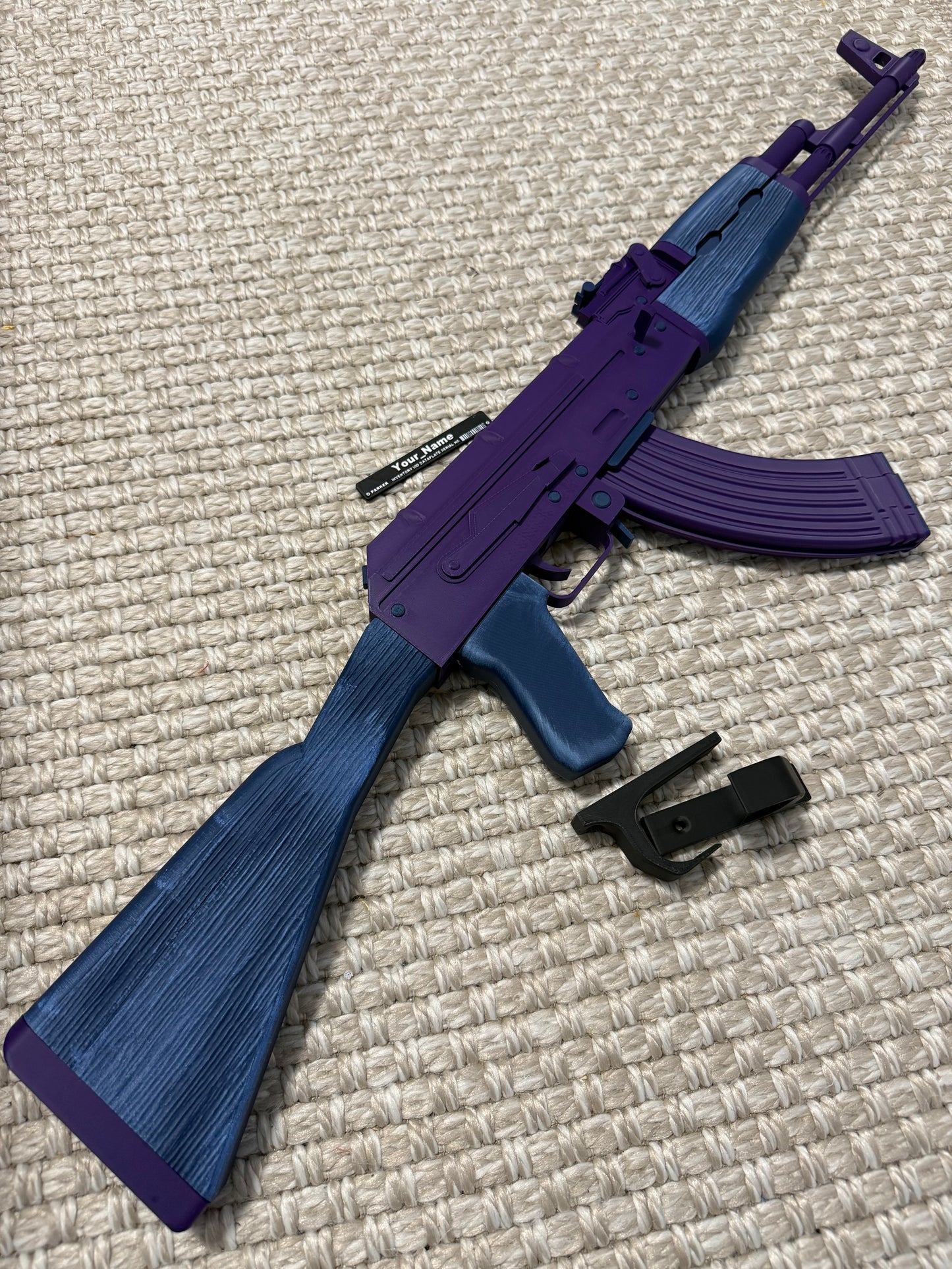 Midnight AK-47 Toy
